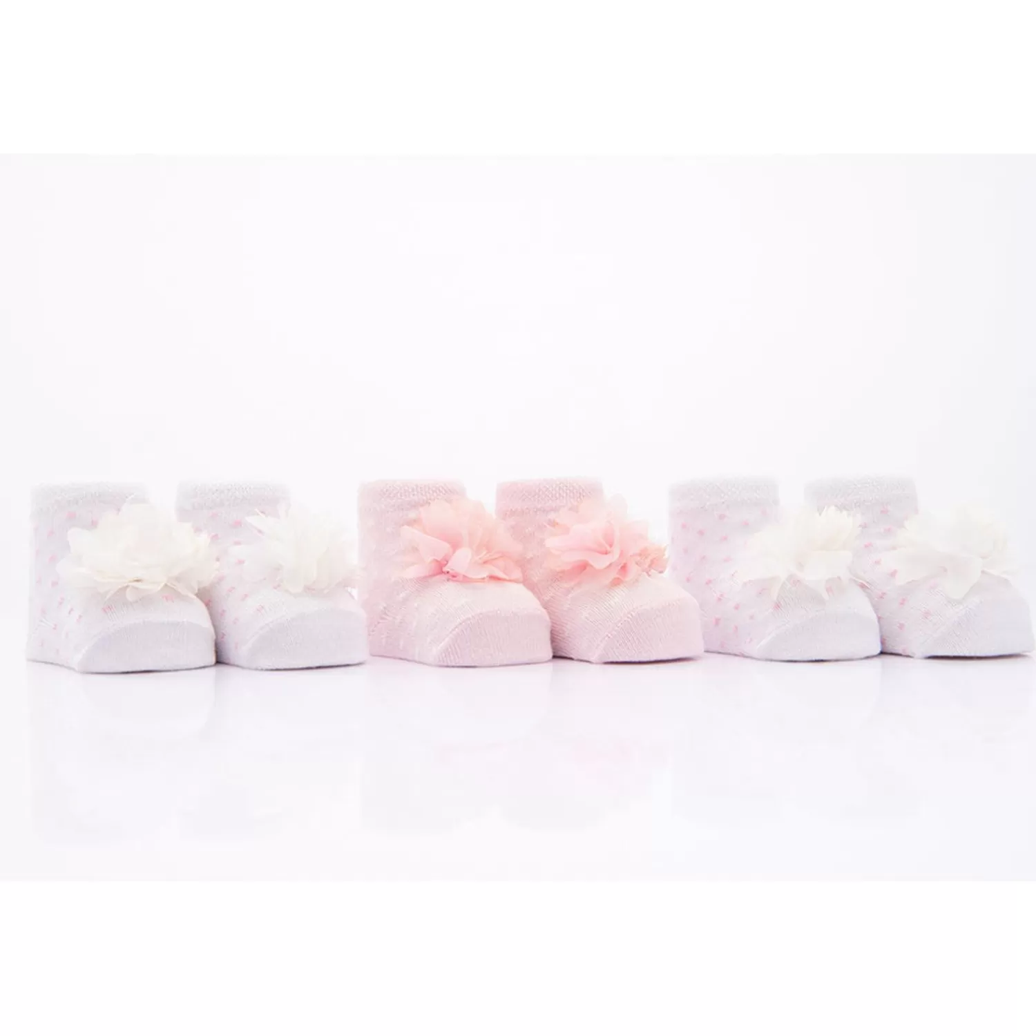 Accessories^BANBLU 3Pc Tulle Pom Socks Set Pink