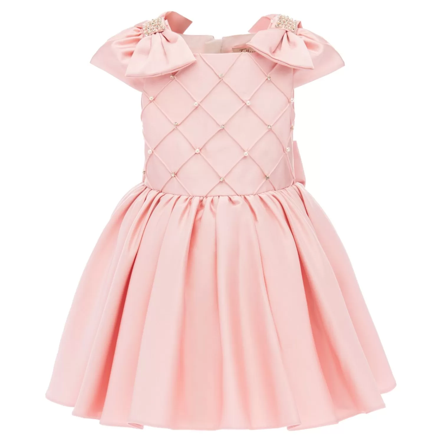 Dresses^Tulleen Alondra Quilted Teacup Dress Pink