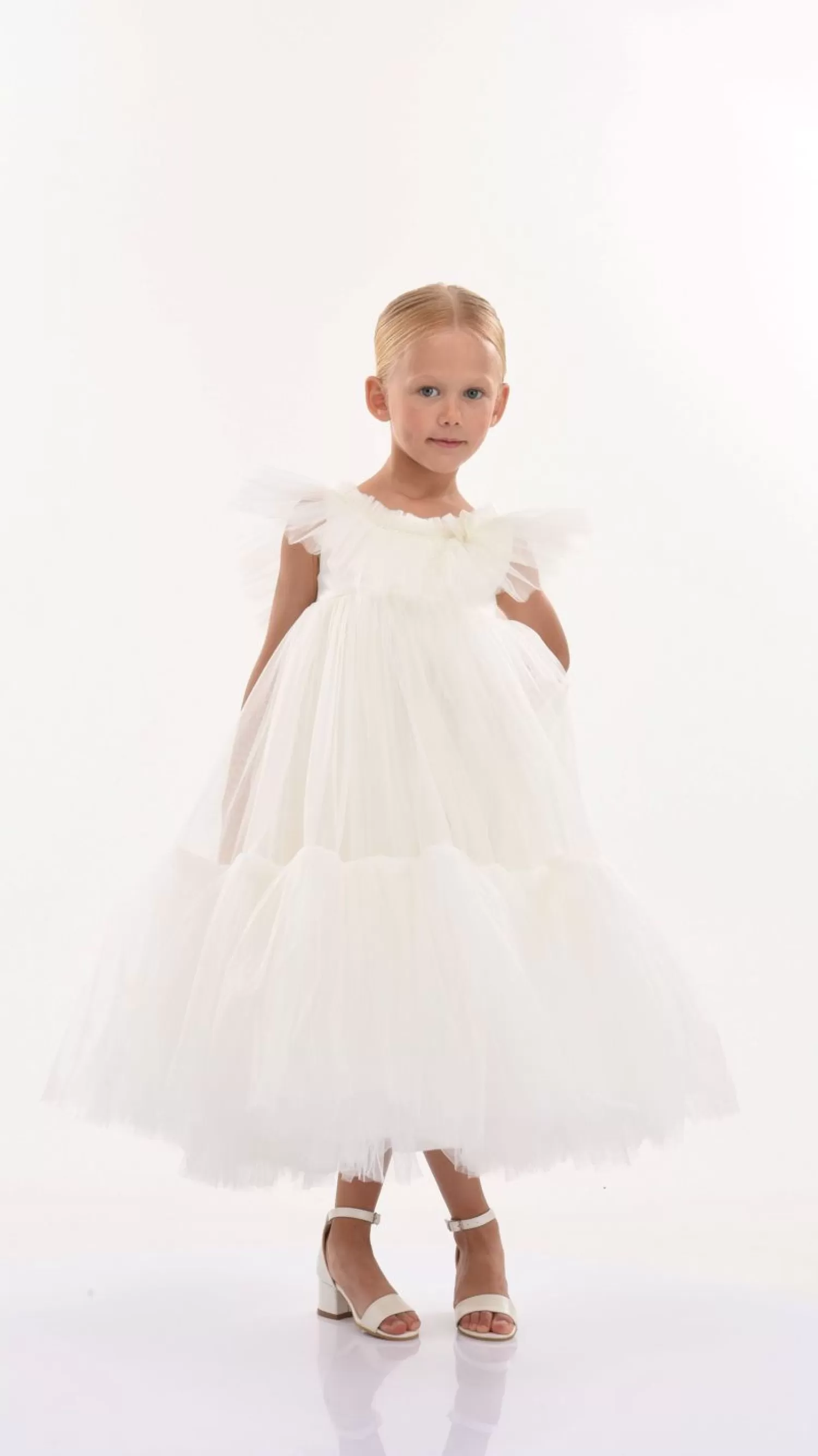 Dresses^Tulleen Beckwith Ruffle Dress White