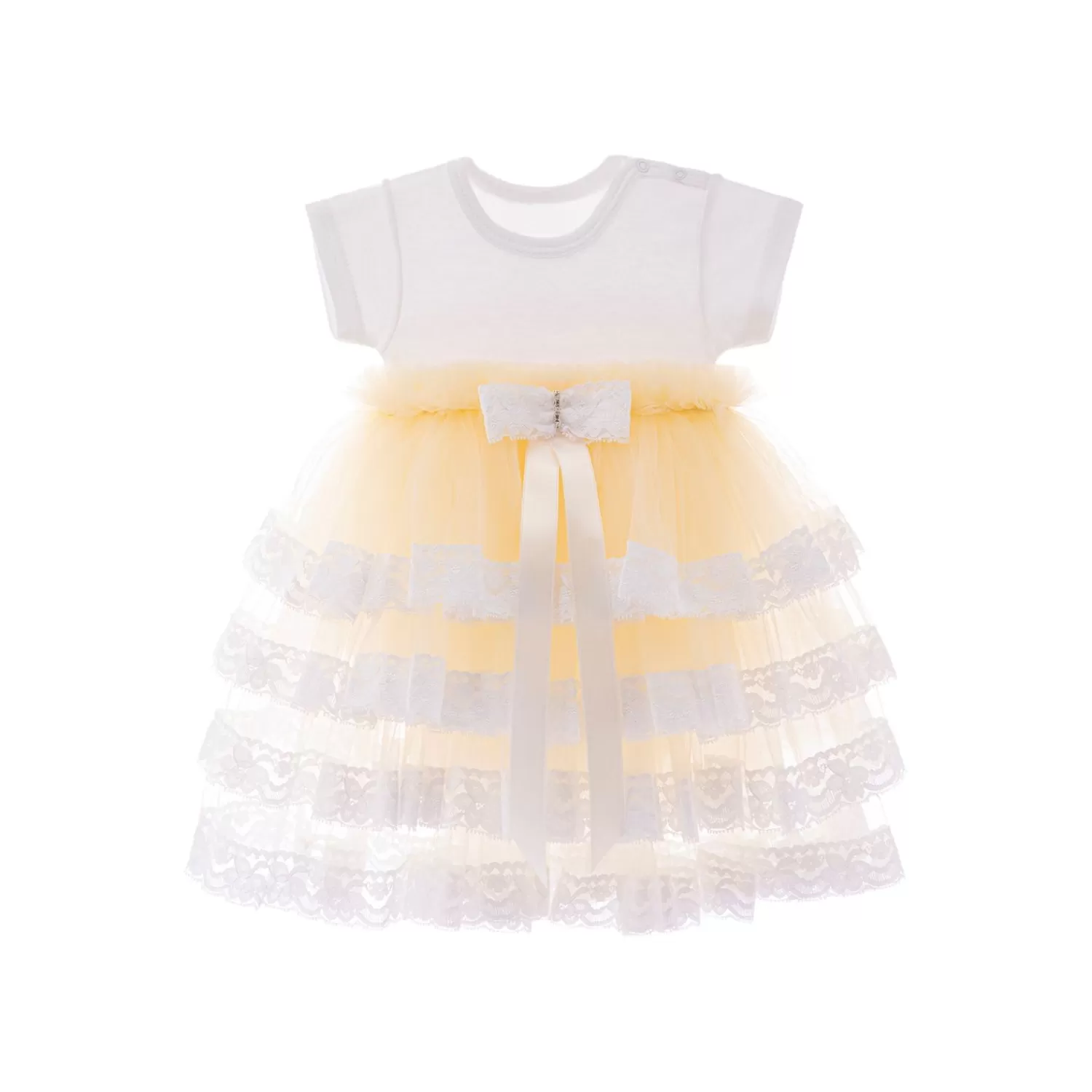 Dresses^Tulleen Bella Vina Ruffle Babysuit Dress Beige