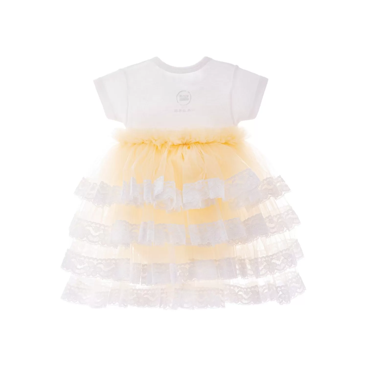 Dresses^Tulleen Bella Vina Ruffle Babysuit Dress Beige