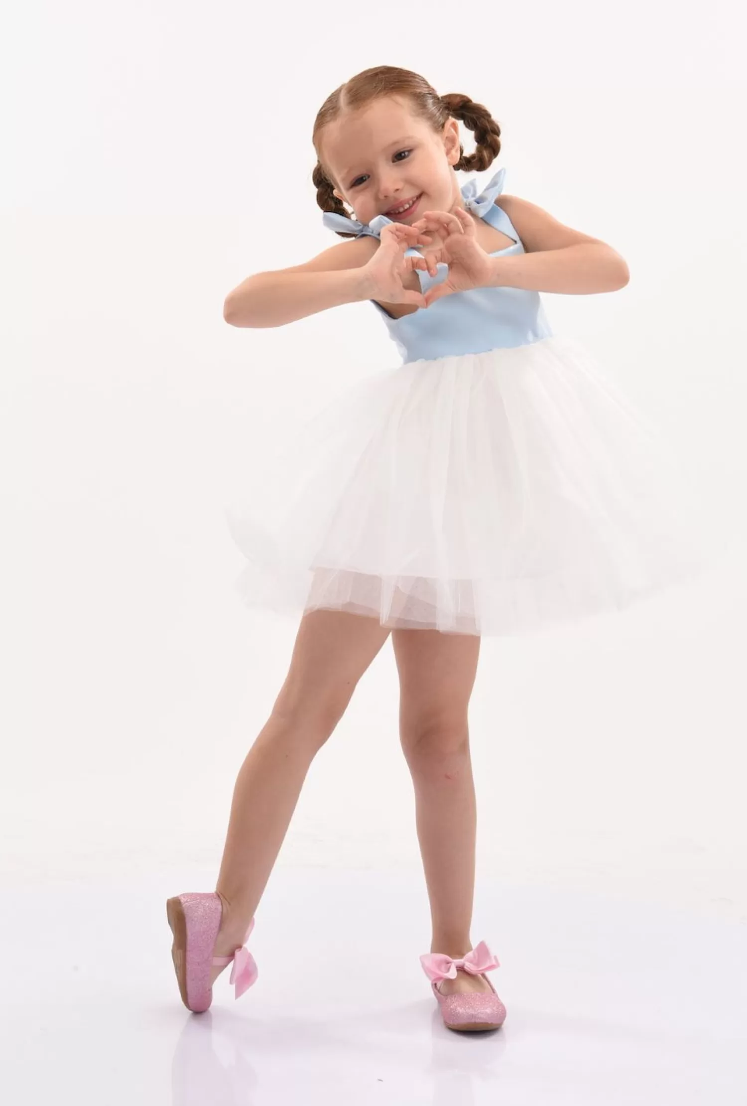 Mimi Tutu^Mimi Tutu Blue Janie Bow Strap Dress