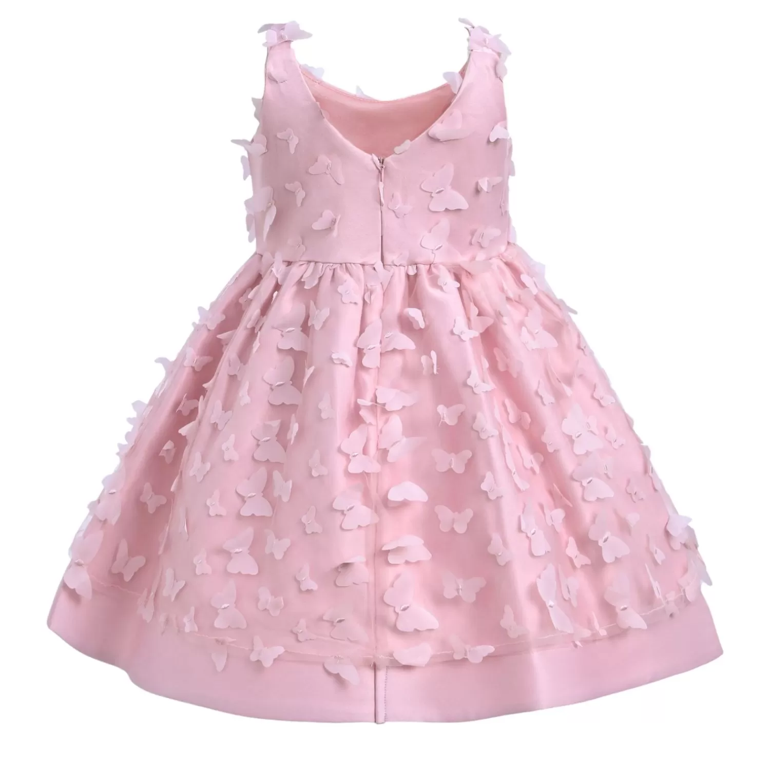 Baby^Tulleen Blush Mariposa Tulle Dress Pink