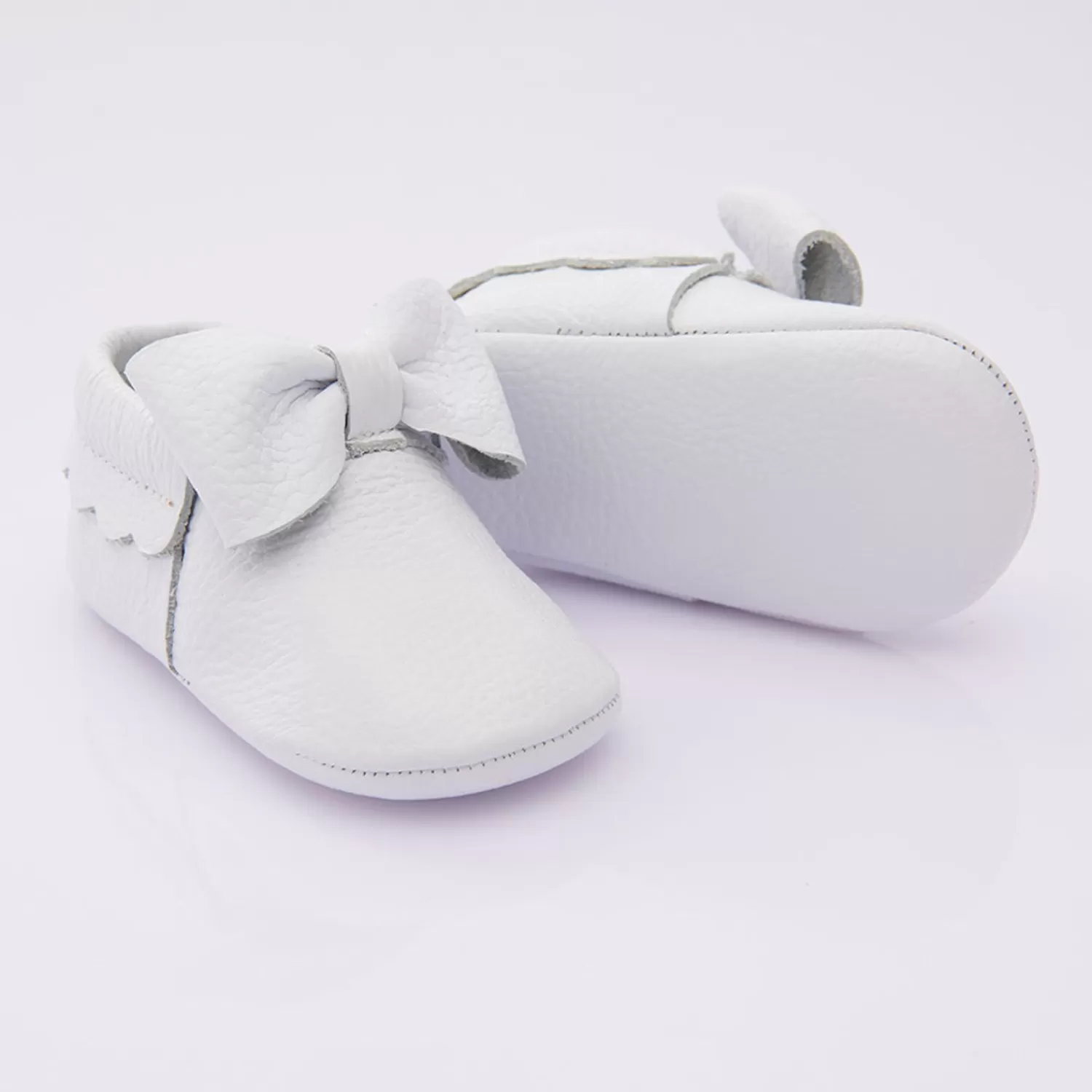 Shoes^BANBLU Bow Booties White