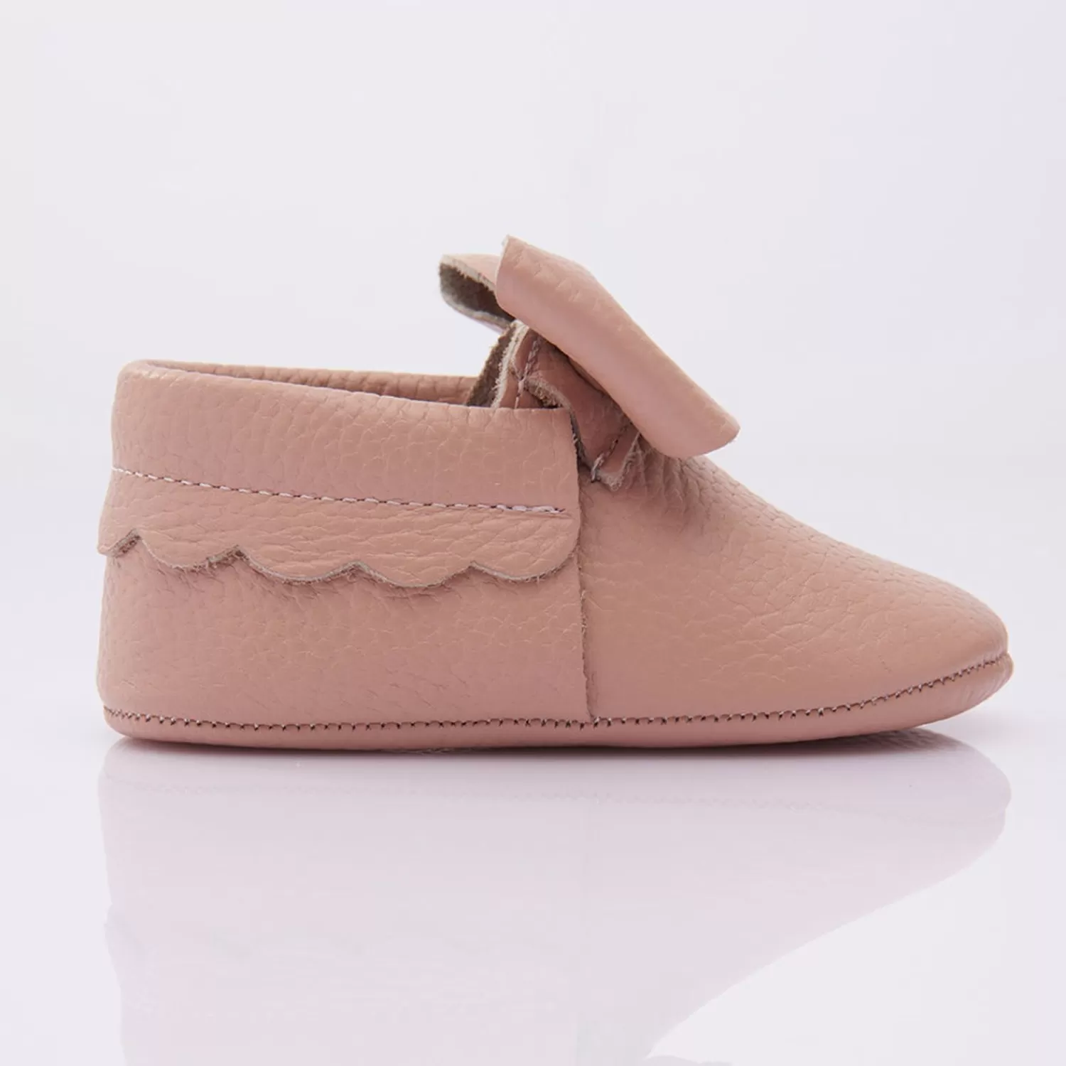 Baby^BANBLU Bow Booties Pink