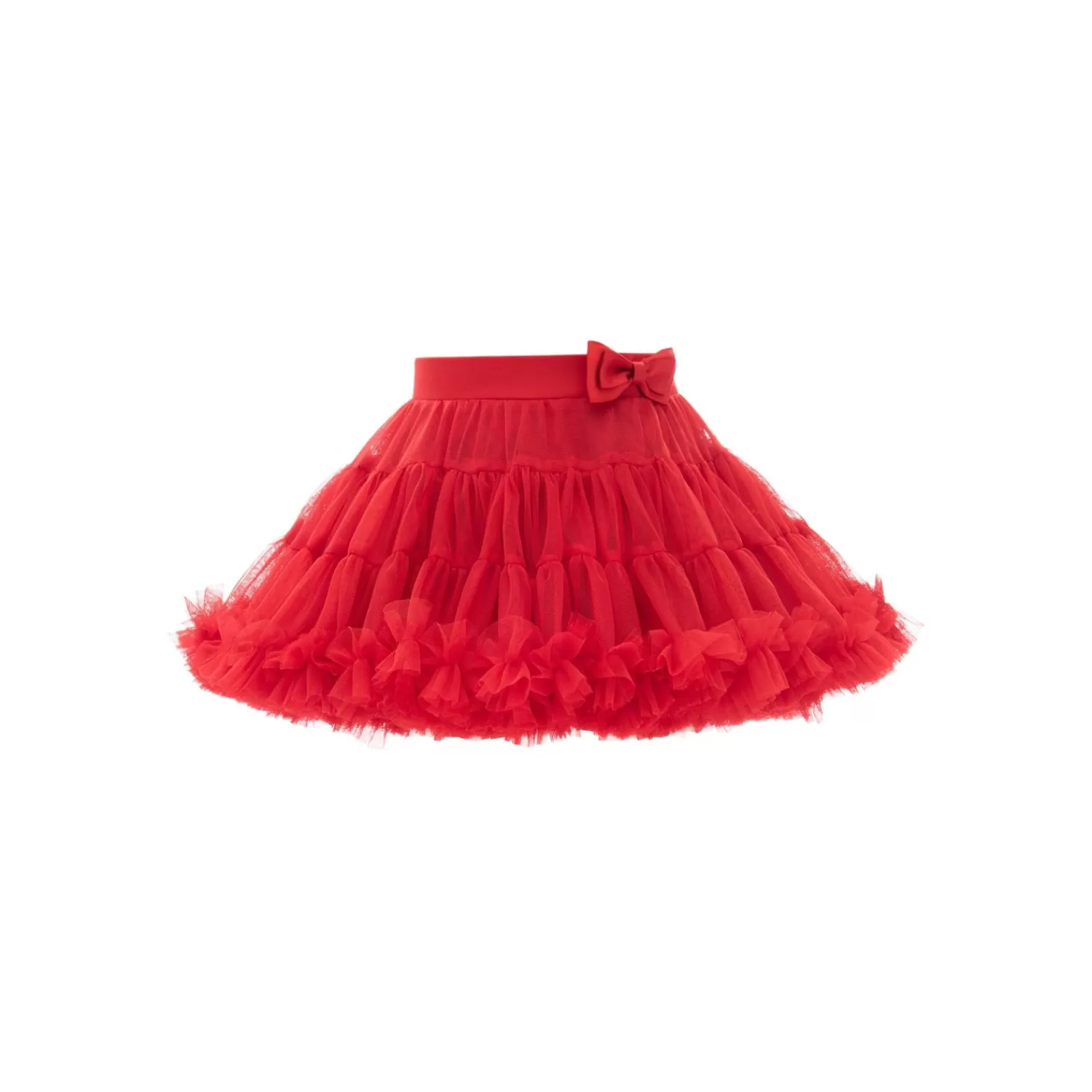 Baby^Mimi Tutu Bow Tutu Skirt Red