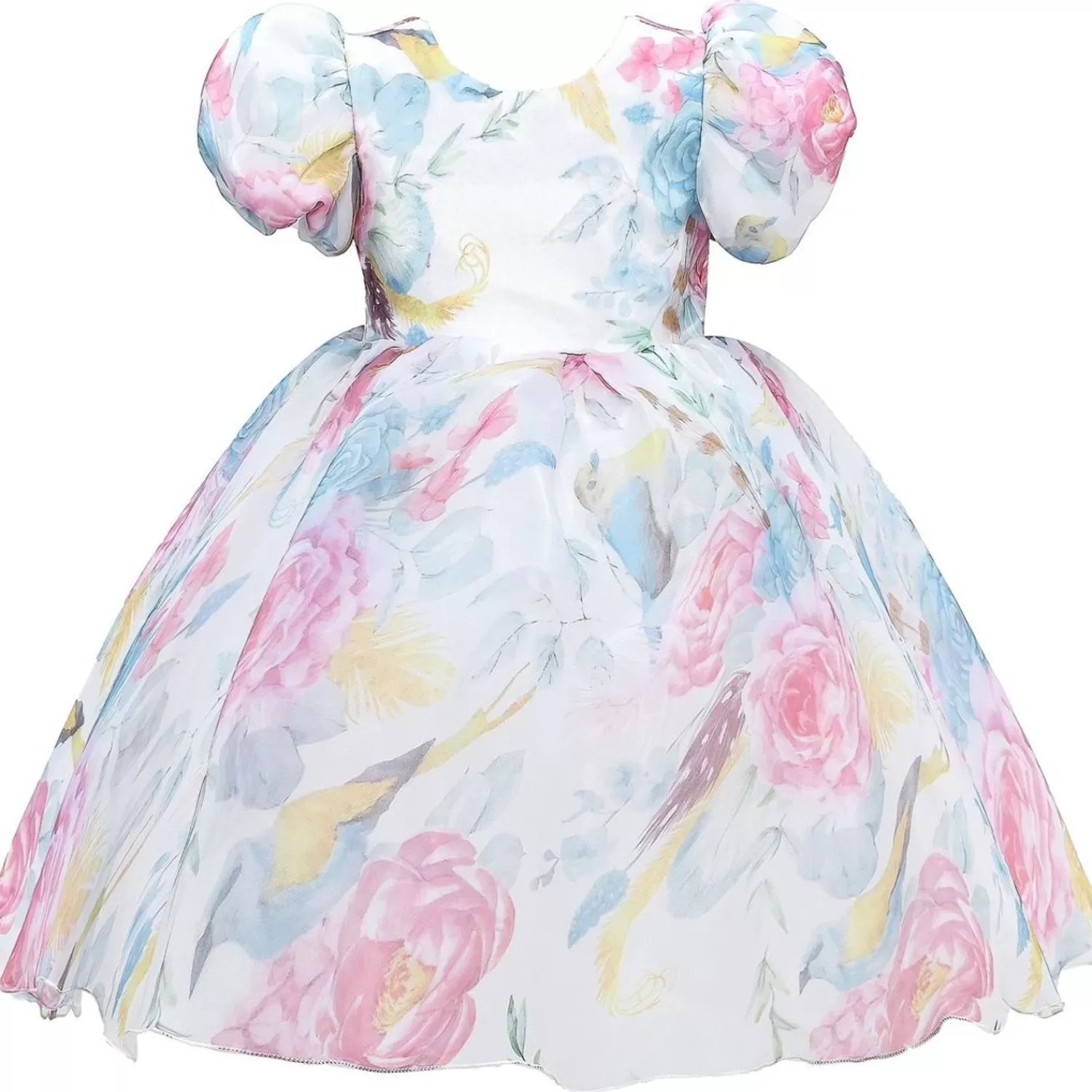 Baby^Tulleen Chablis Floral Garden Organza Dress Pink