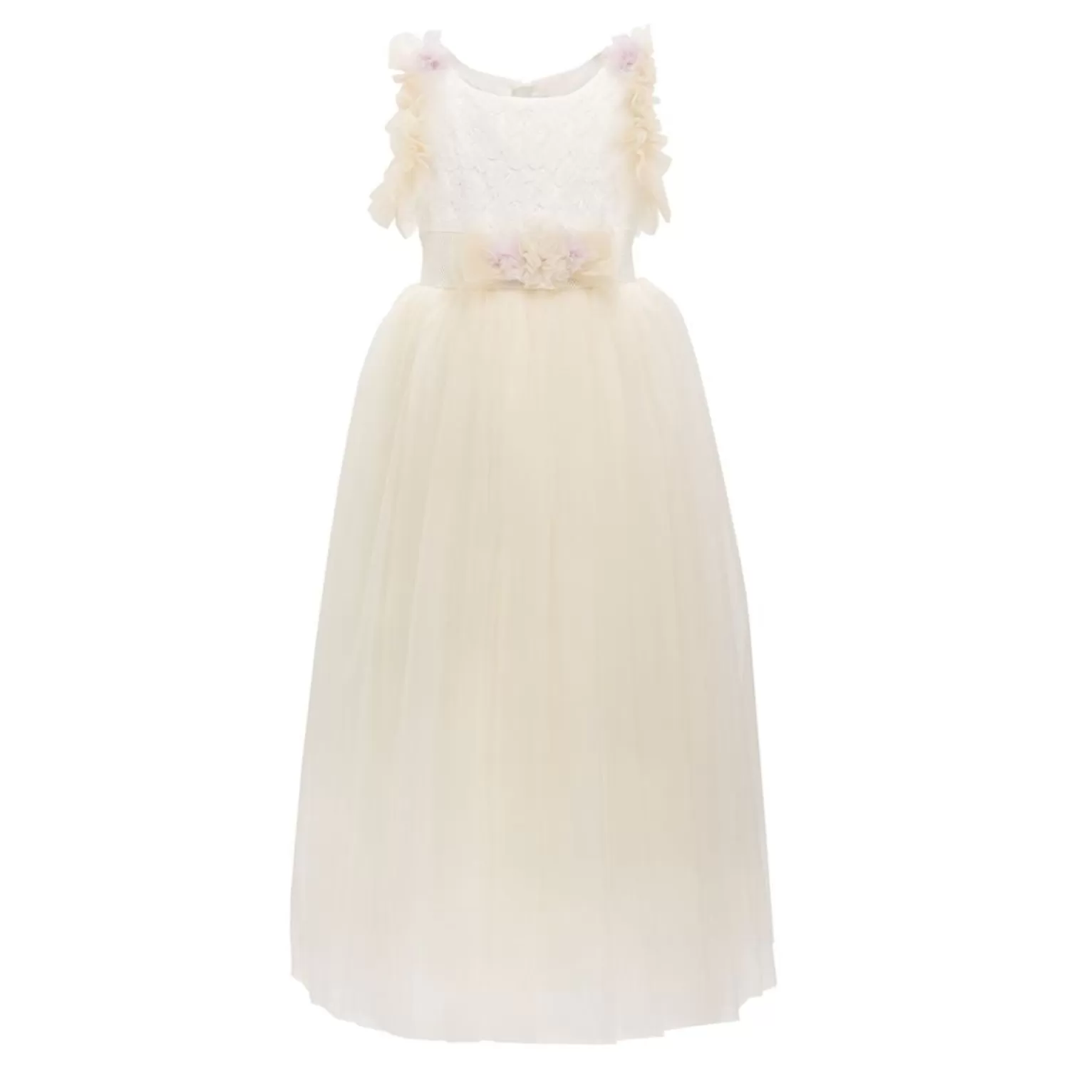 Dresses^Tulleen Champagne Loretta Dress Beige