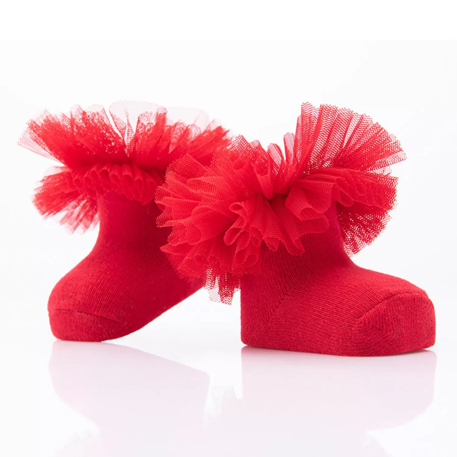 Accessories^BANBLU Color 3Pc Tulle Frill Socks Set Multi