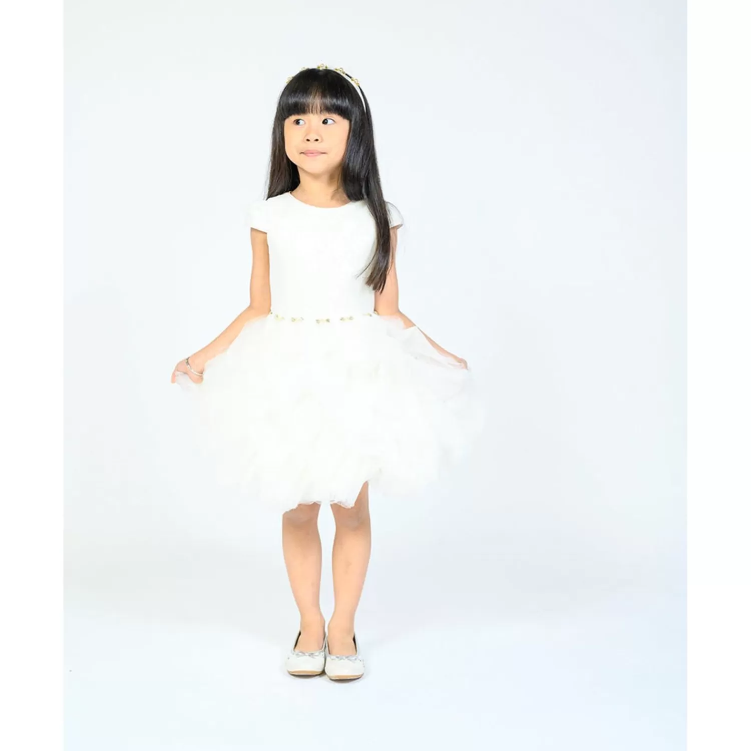 Dresses^Tulleen Cream Teacup Dress White