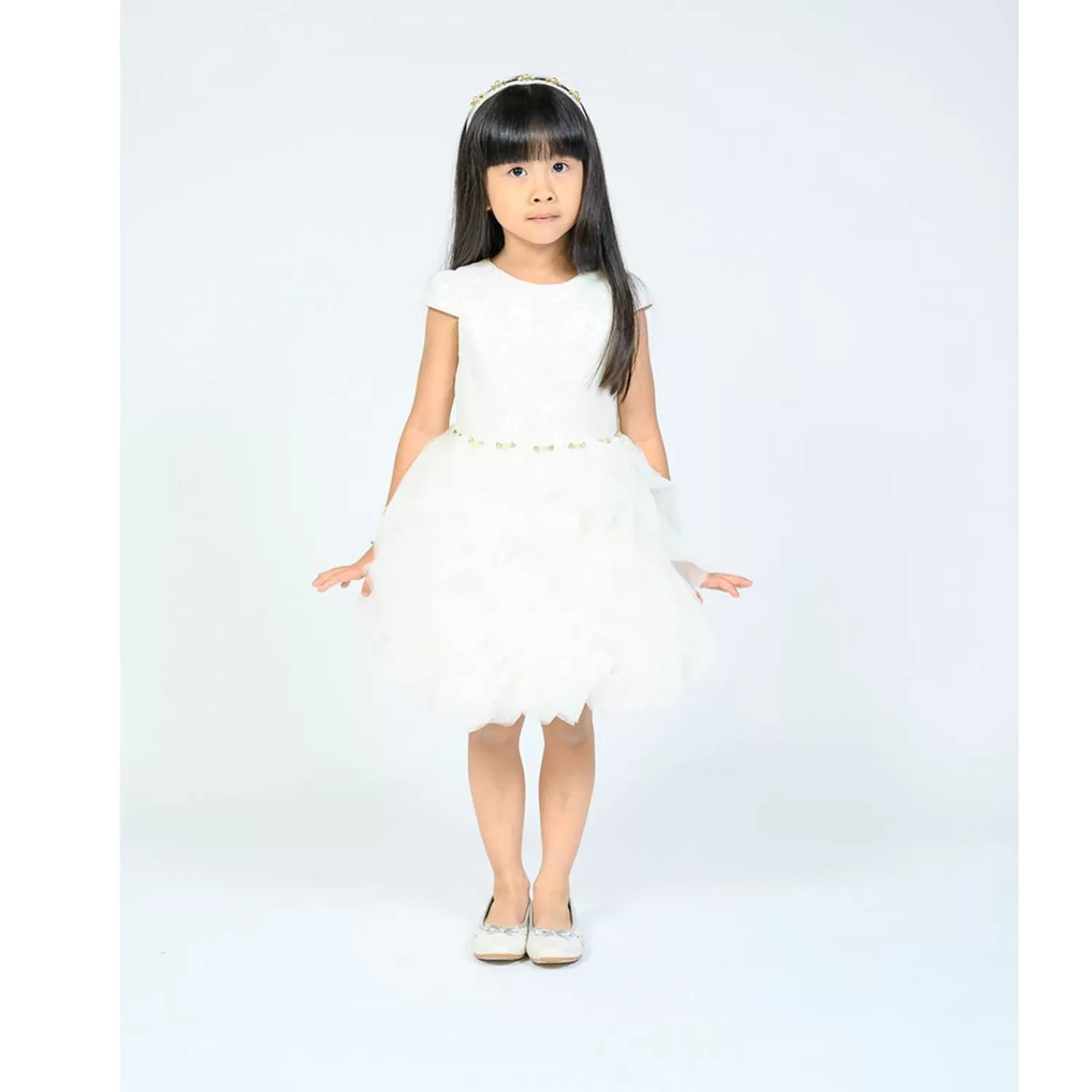 Dresses^Tulleen Cream Teacup Dress White