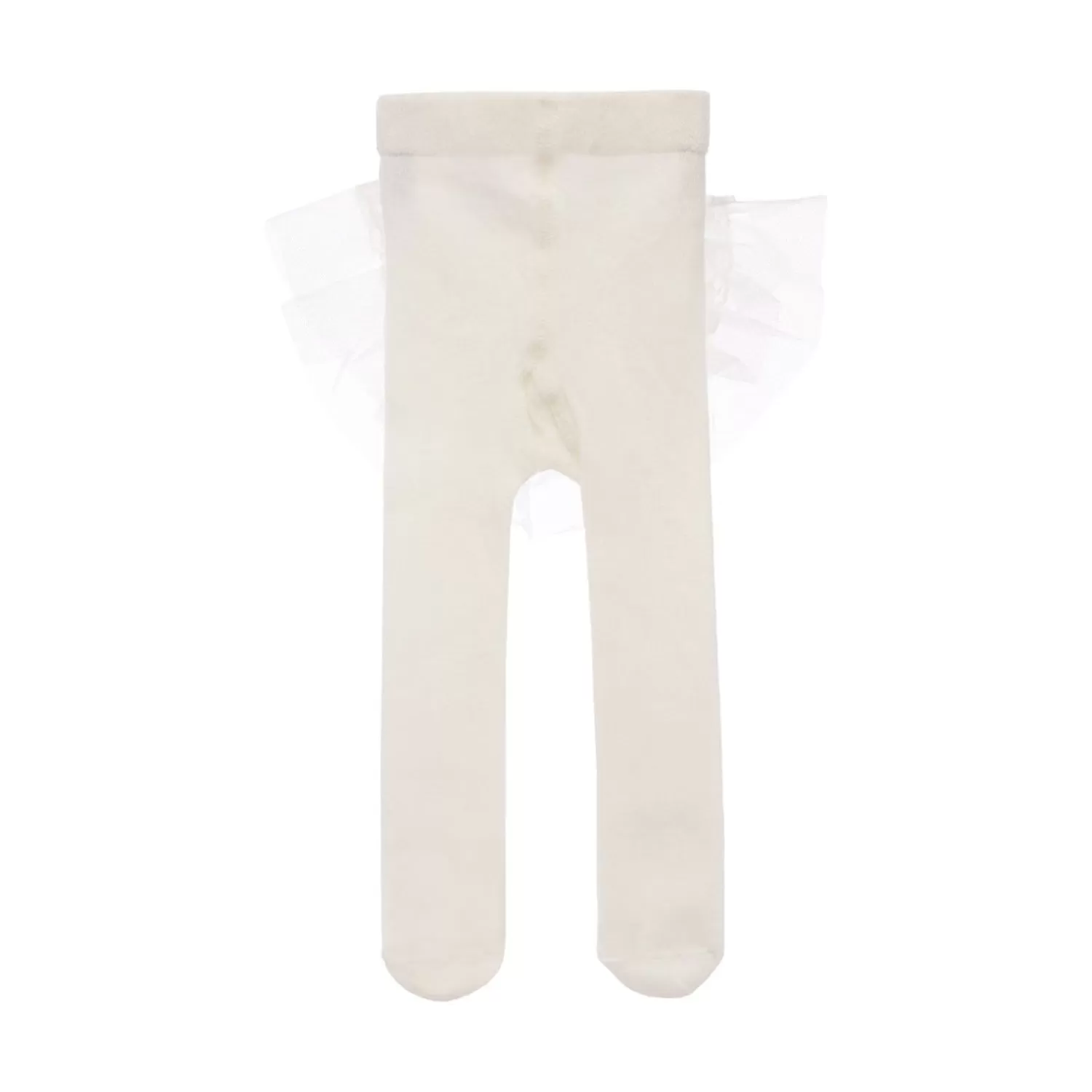 Accessories^BANBLU Cream Tulle Ruffle Tights Ivory