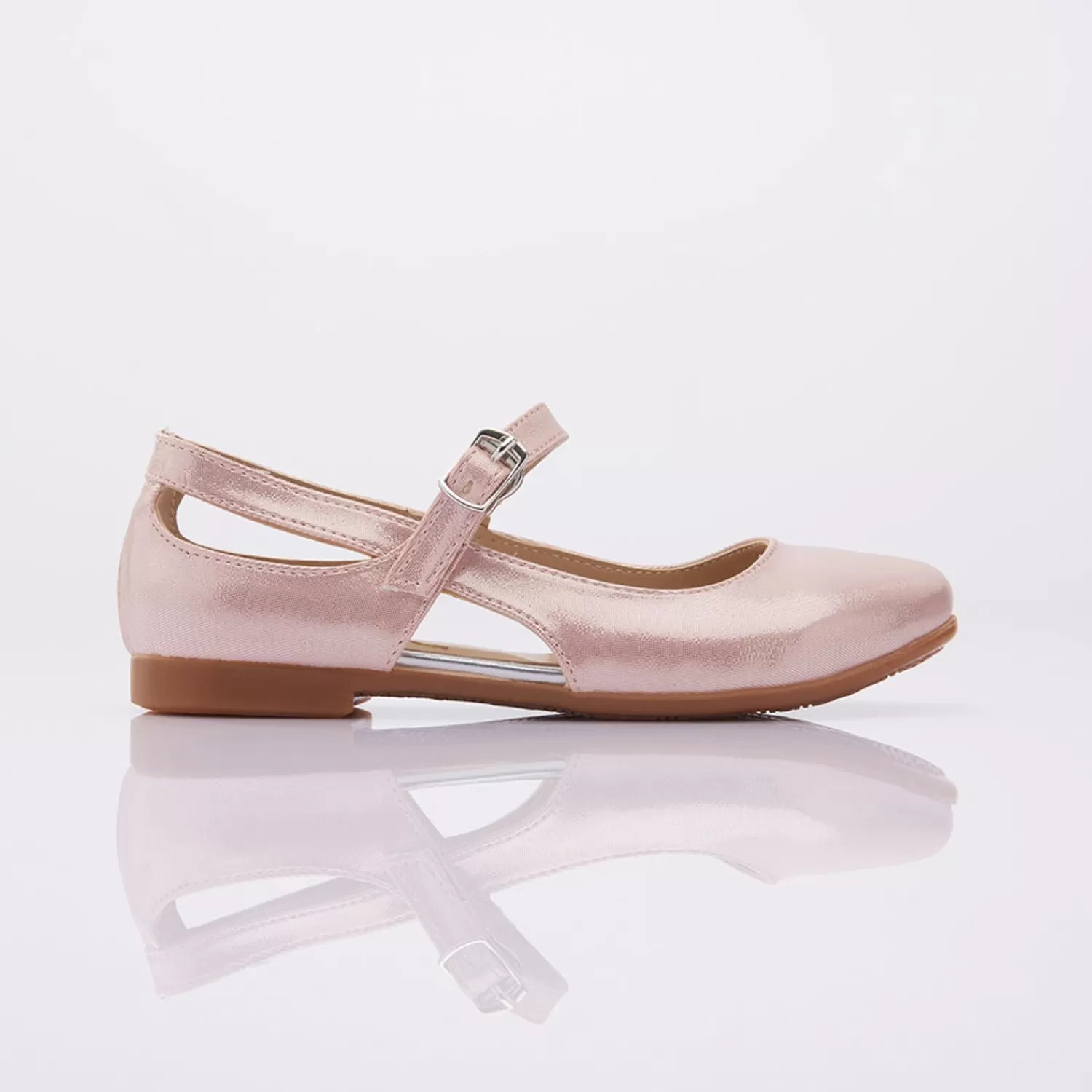 Shoes^Perla Cut-Out Flats Pink