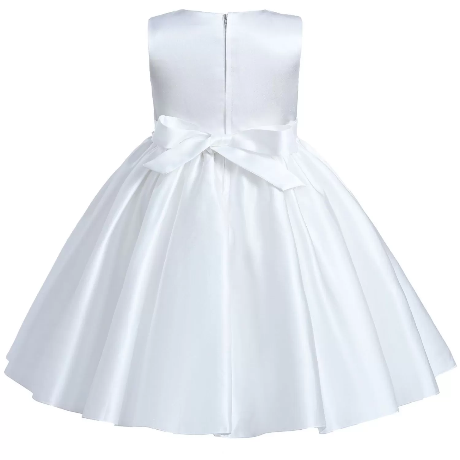 Dresses^Tulleen Denali Satin Dress White