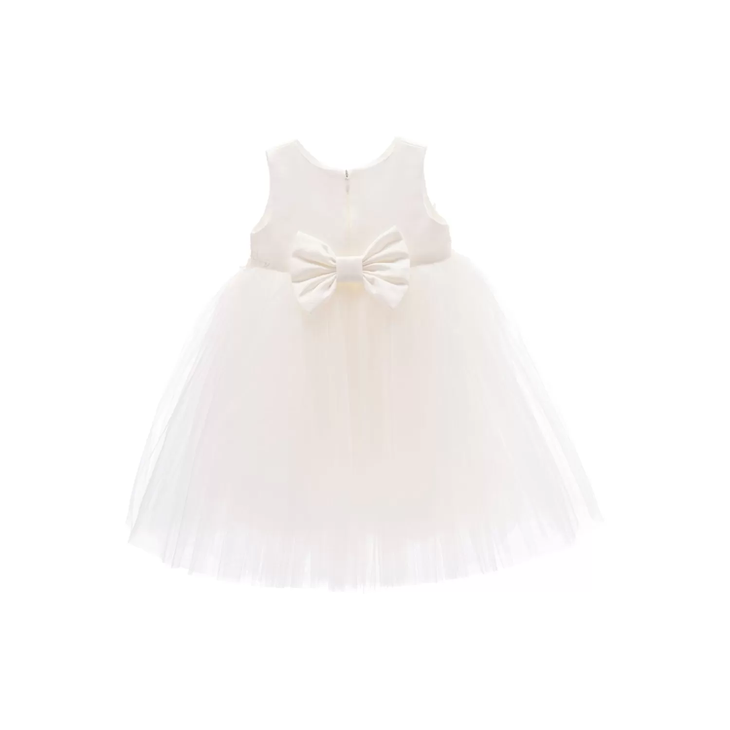 Dresses^Tulleen Esterlee Sleeveless Floral Tulle Dress White