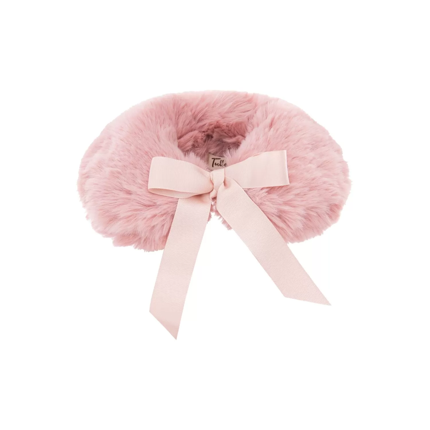 Accessories^Tulleen Faux Fur Stole Pink