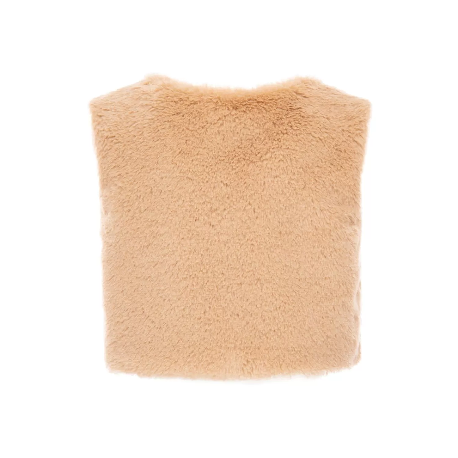 Accessories^Tulleen Faux Fur Vest Beige