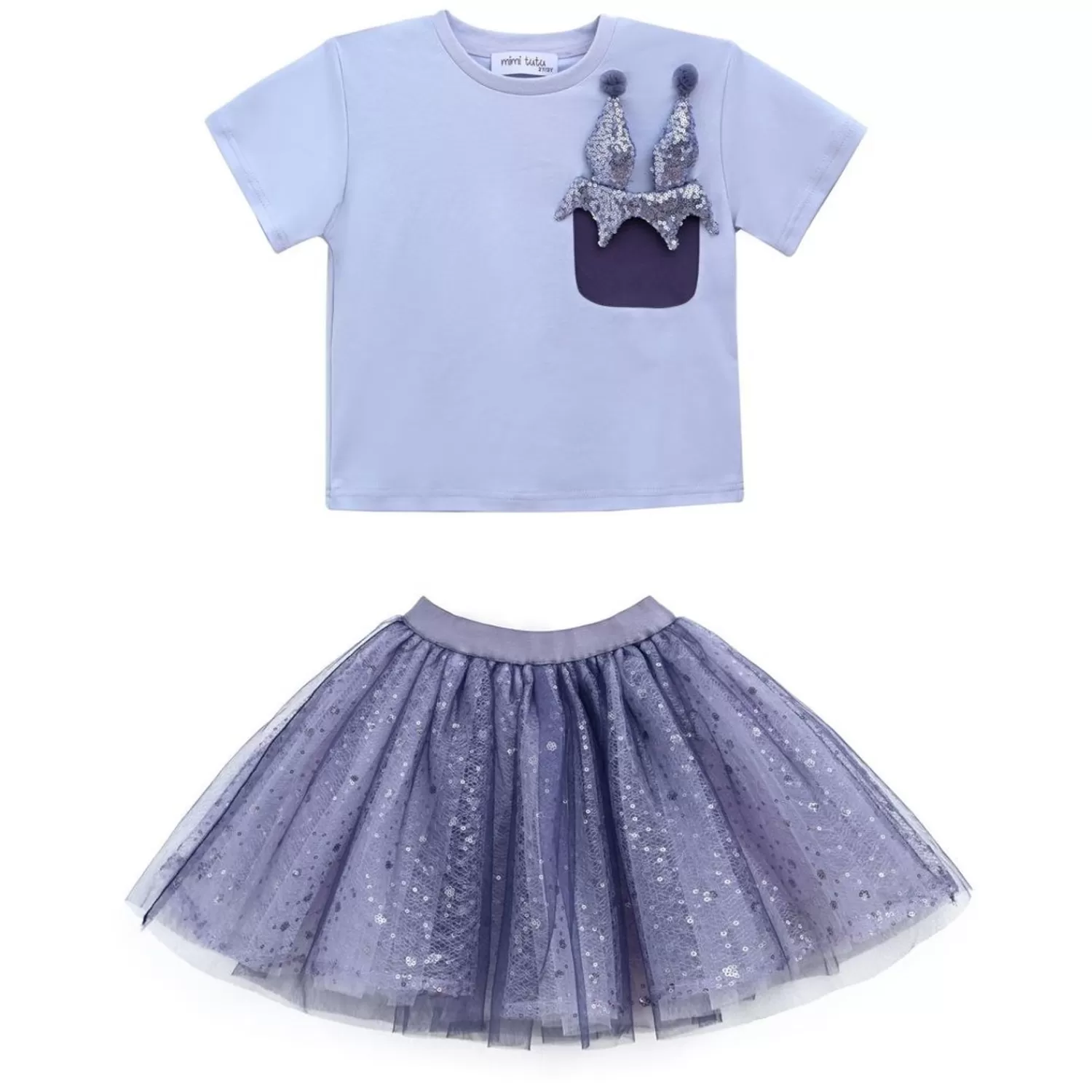 Mimi Tutu^Mimi Tutu Glimmer Applique Outfit Purple