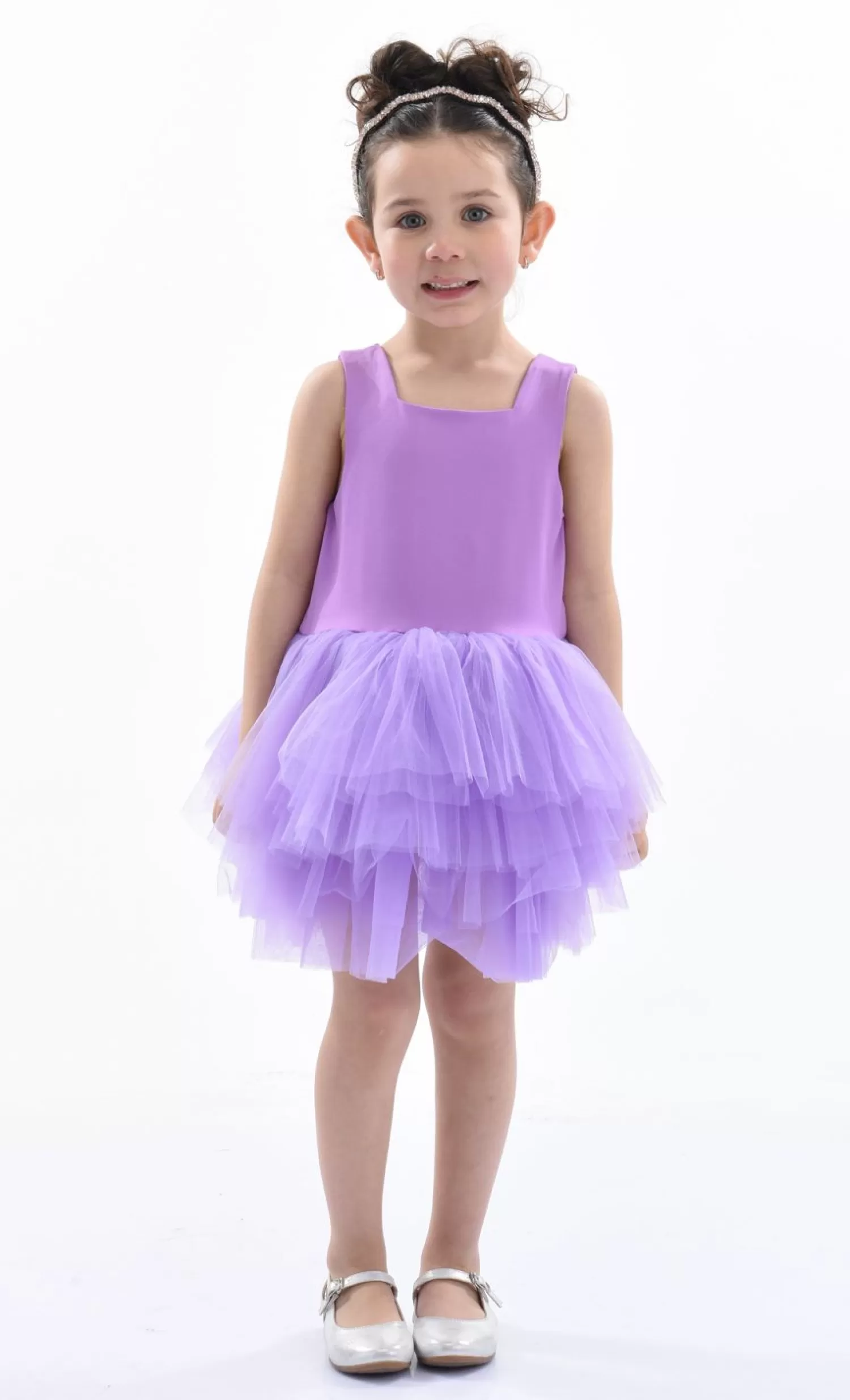 Leotards^Mimi Tutu Iris Solid Tutu Dress Purple