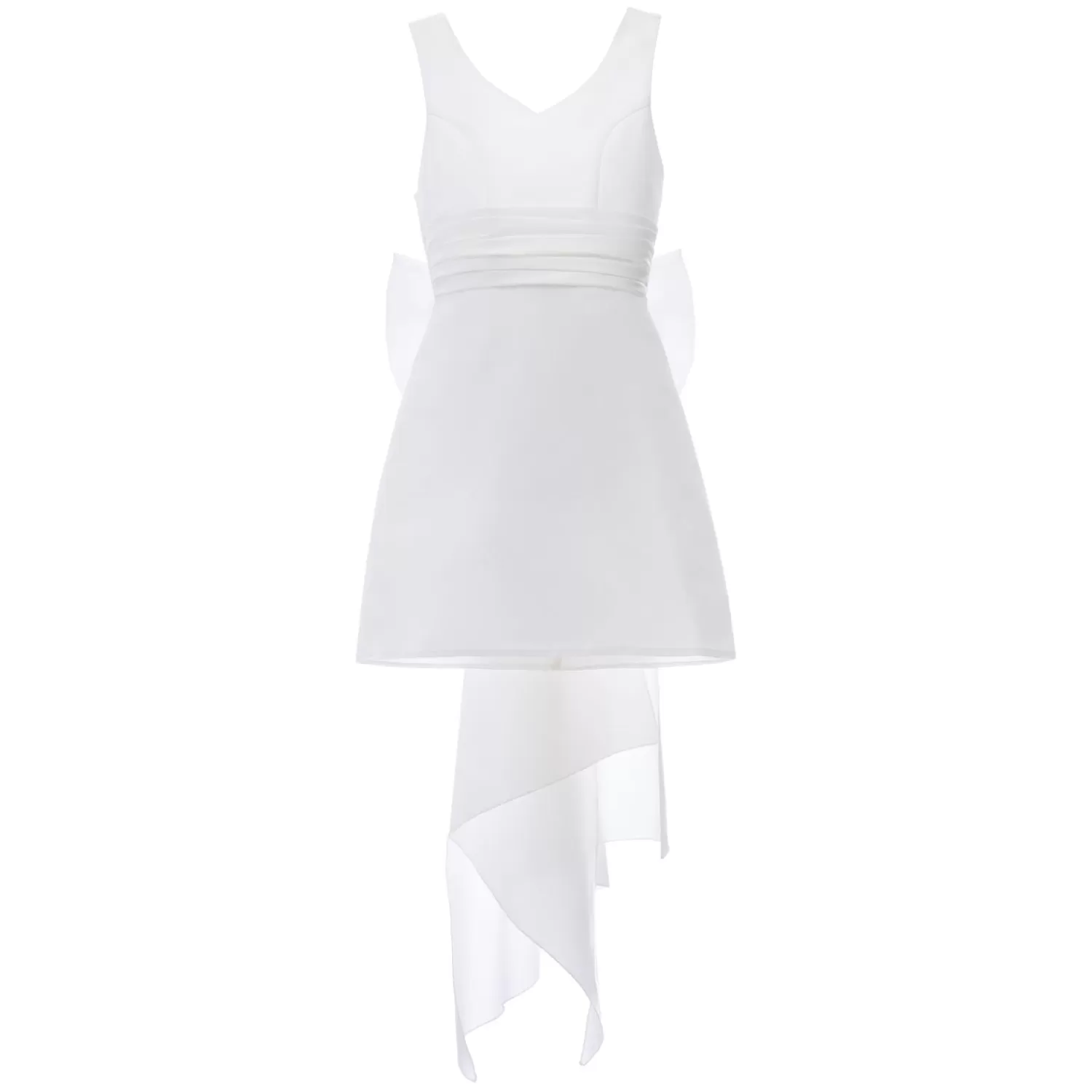 Dresses^Tulleen Isabel Back Bow Dress White