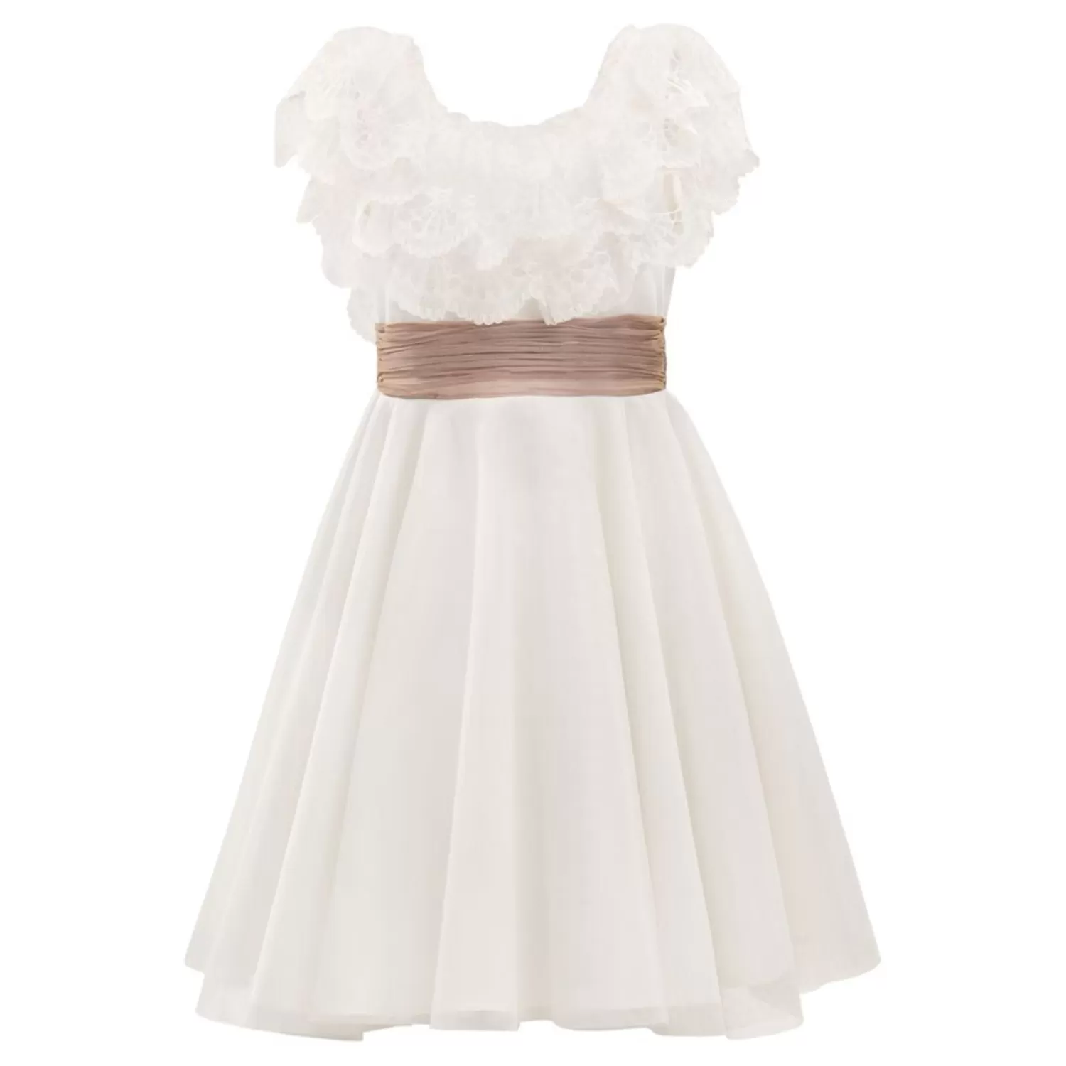 Dresses^Tulleen Ivory Maria Dress White