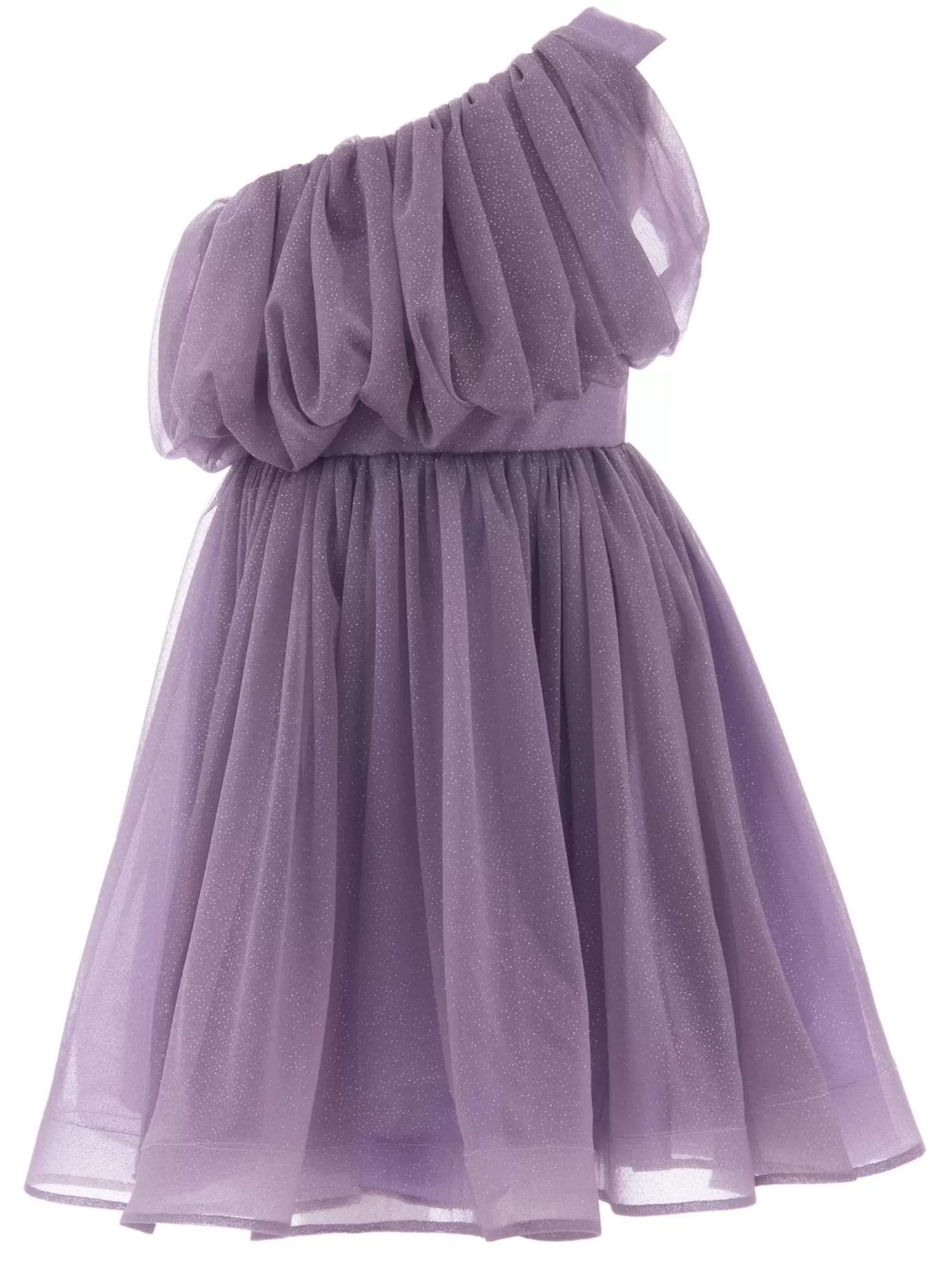 Dresses^Tulleen Izorah Off Shoulder Glitter Dress Purple