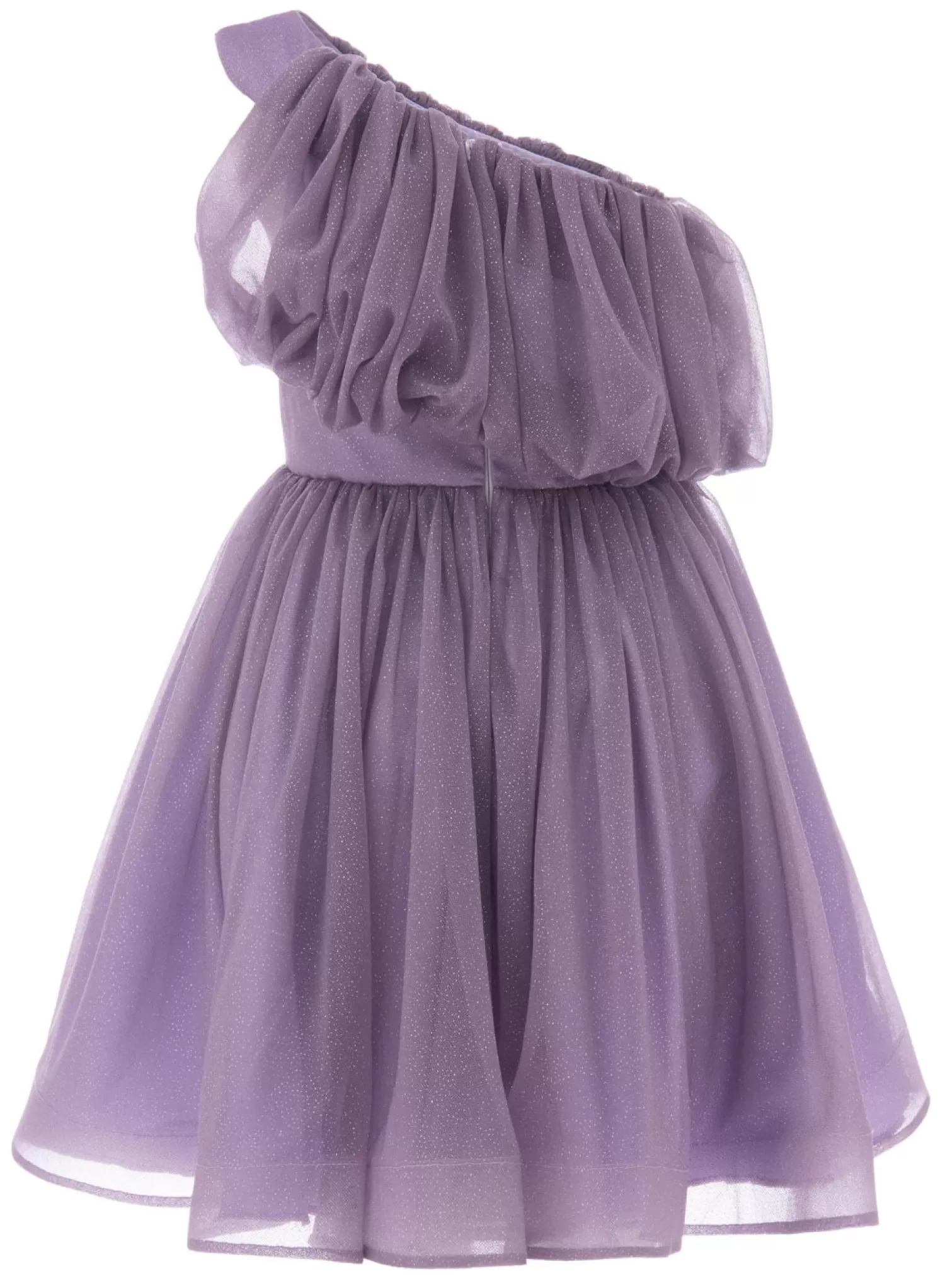 Dresses^Tulleen Izorah Off Shoulder Glitter Dress Purple