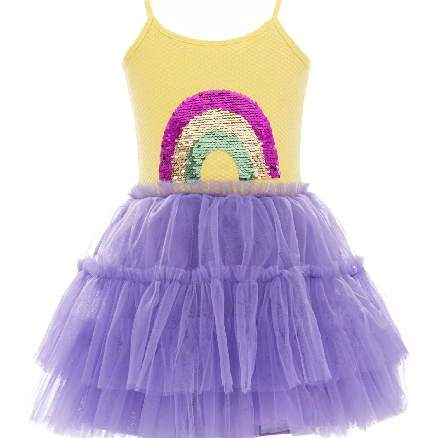 Mimi Tutu^Mimi Tutu Jenny Sequin Rainbow Tulle Dress Purple