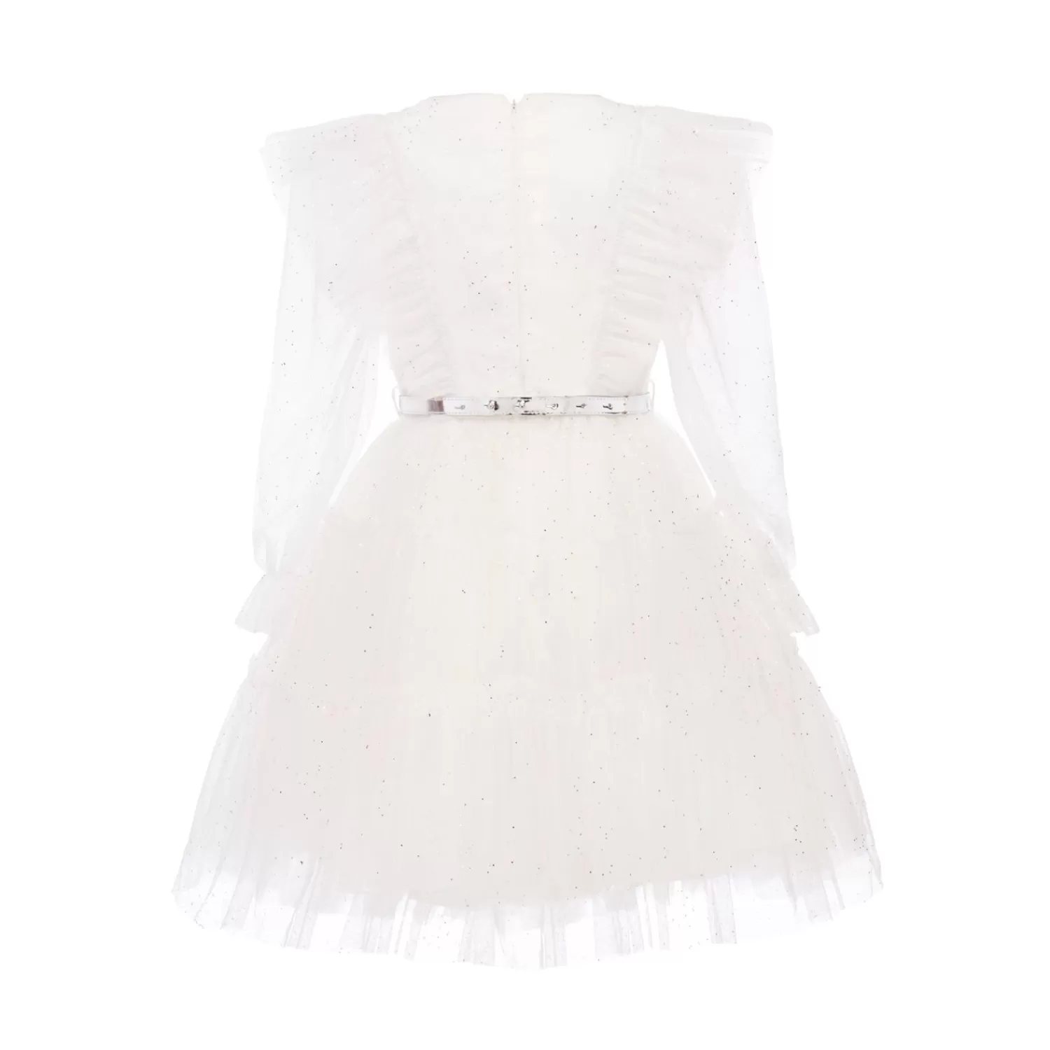 Dresses^Tulleen Komina Glitter Tulle Dress White