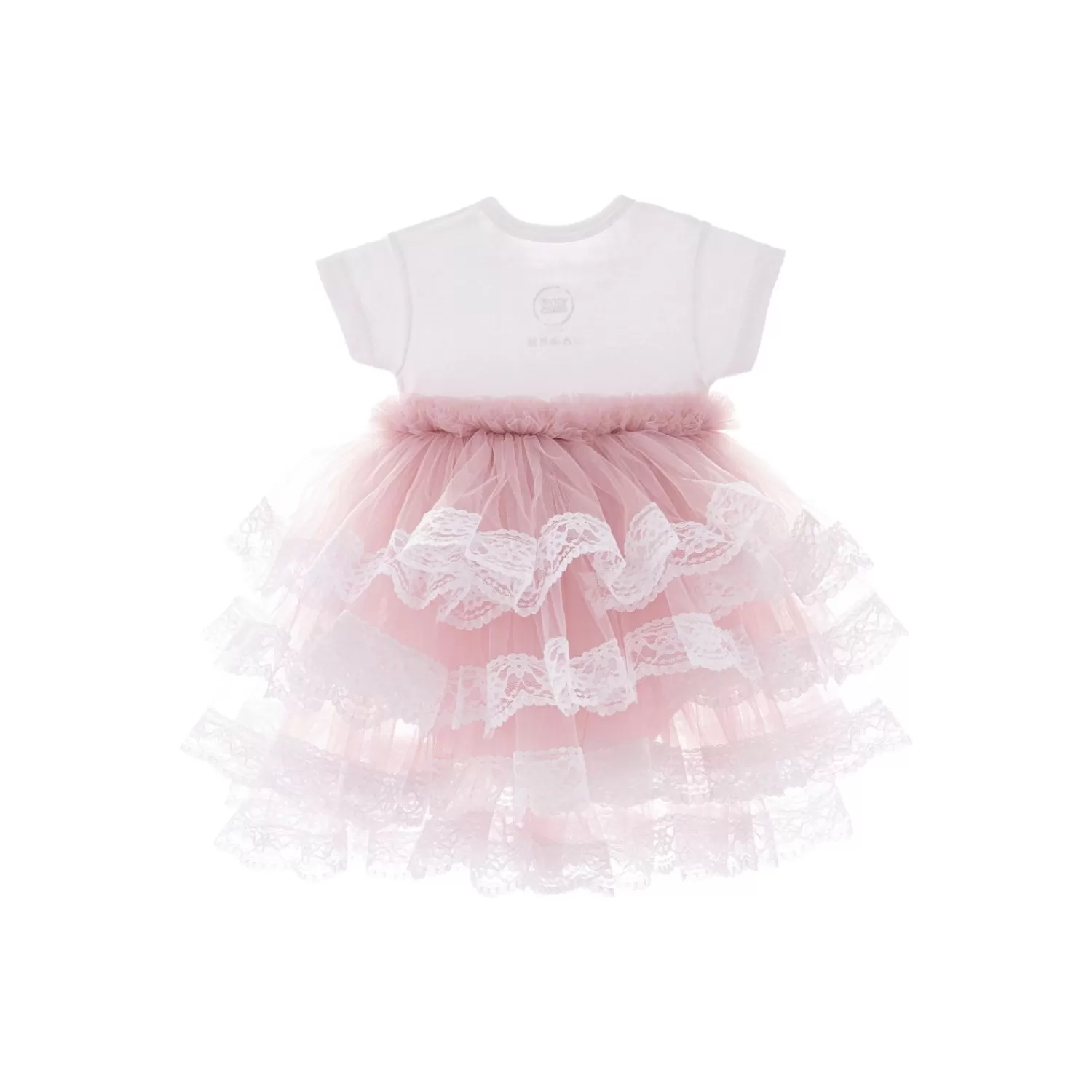 Baby^Tulleen Lilac Bella Vina Ruffle Babysuit Dress Purple