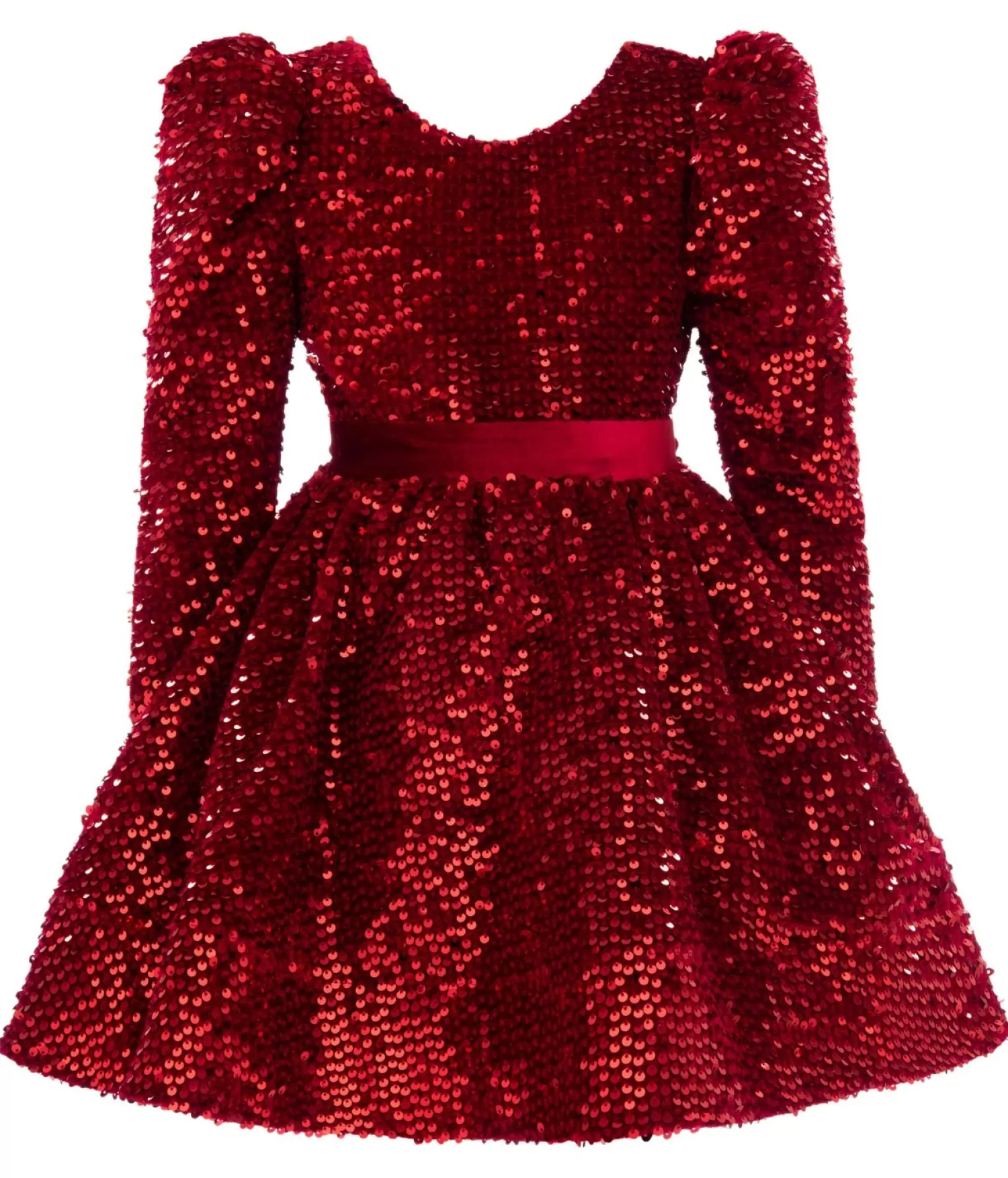 Dresses^Tulleen Merribrook Sequin Bow Dress Red