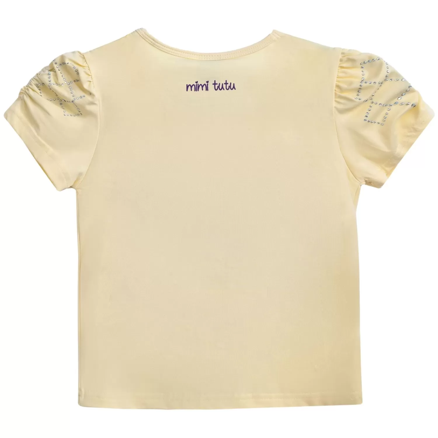 T-Shirts^Mimi Tutu -Mt4201-Flowers-Buttercream-T-Shirt