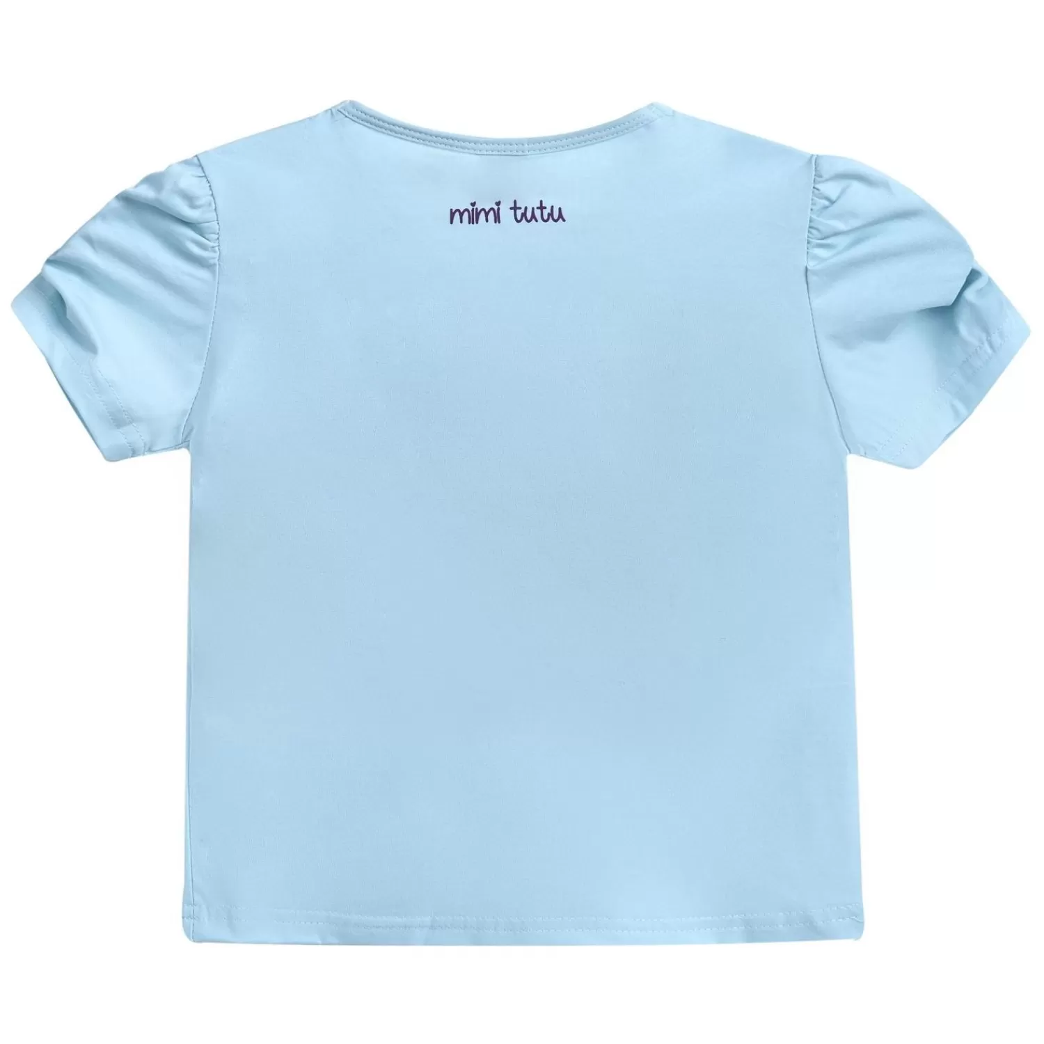 T-Shirts^Mimi Tutu -Mt4203-Butterfly-Powder Blue-T-Shirt