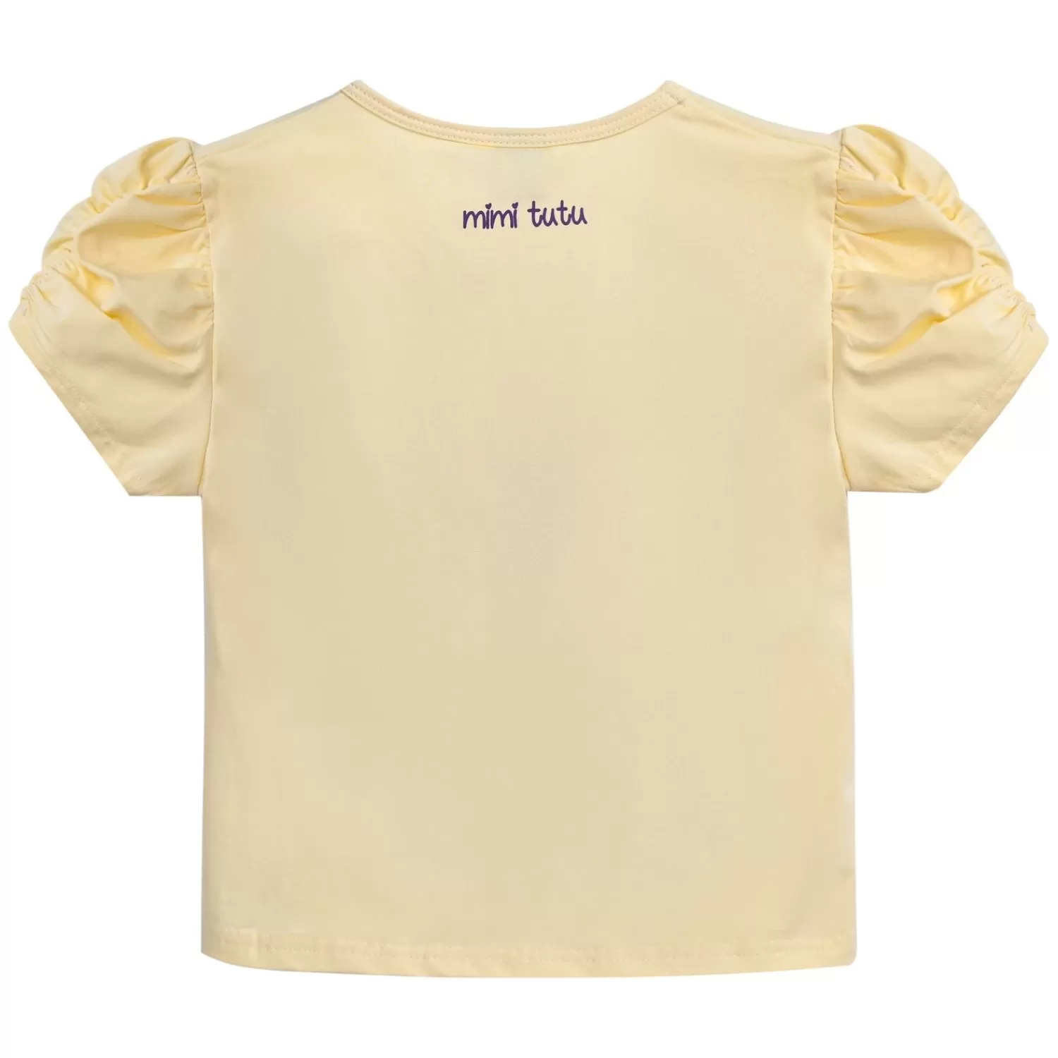 T-Shirts^Mimi Tutu -Mt4205-Bear-Buttercream-T-Shirt