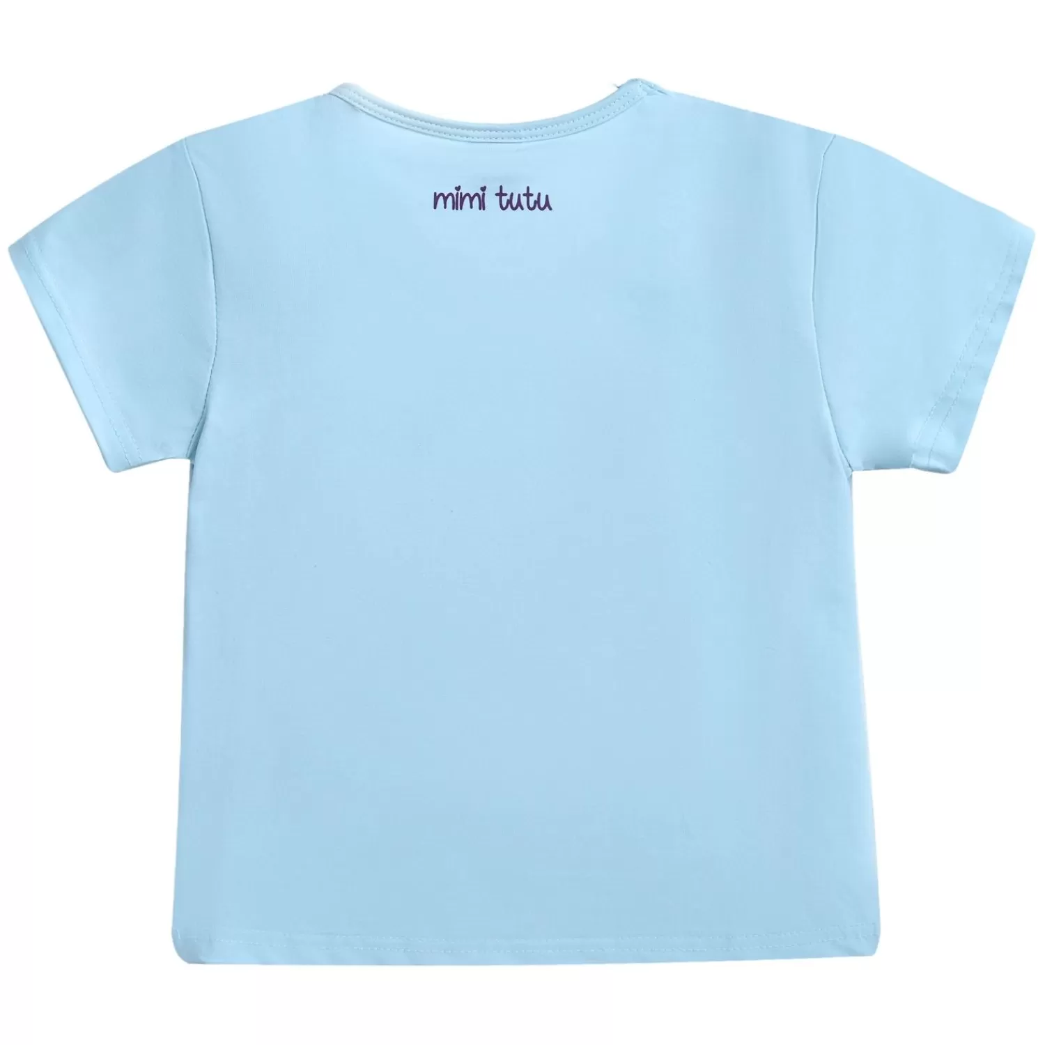 T-Shirts^Mimi Tutu -Mt4207-Goose-Powder Blue-T-Shirt