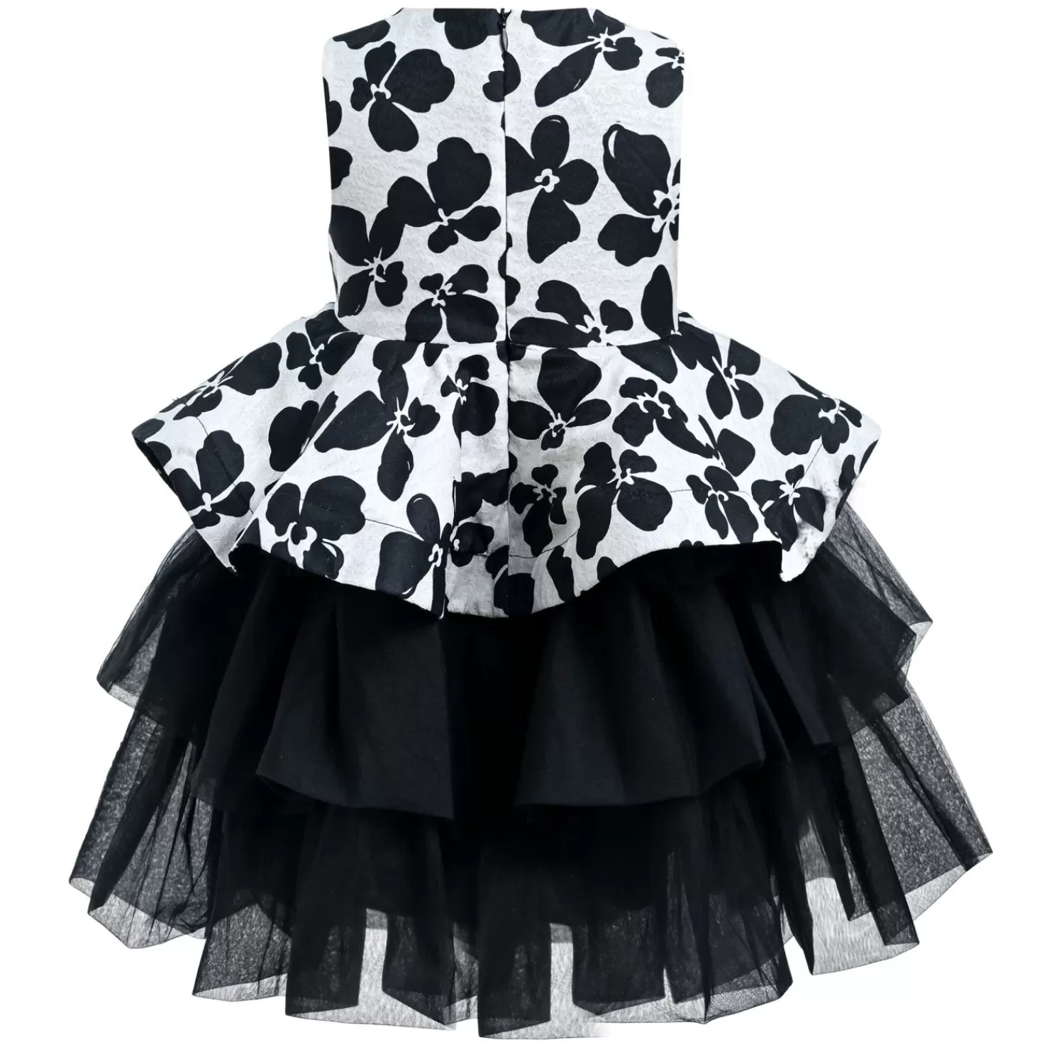 Dresses^Tulleen Nazareen Floral Tiered Dress Black