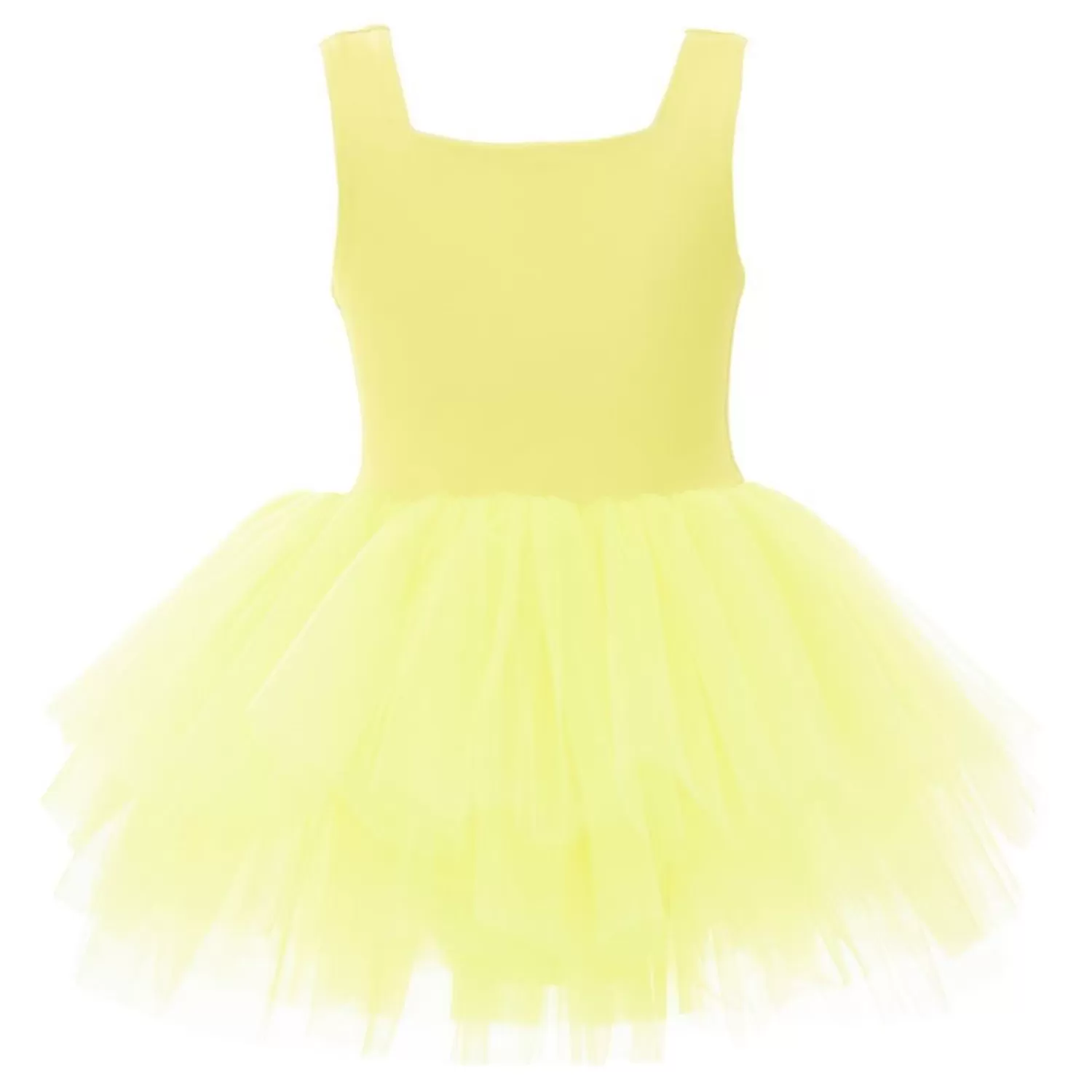 Leotards^Mimi Tutu Neon Tulle Tutu Dress Yellow