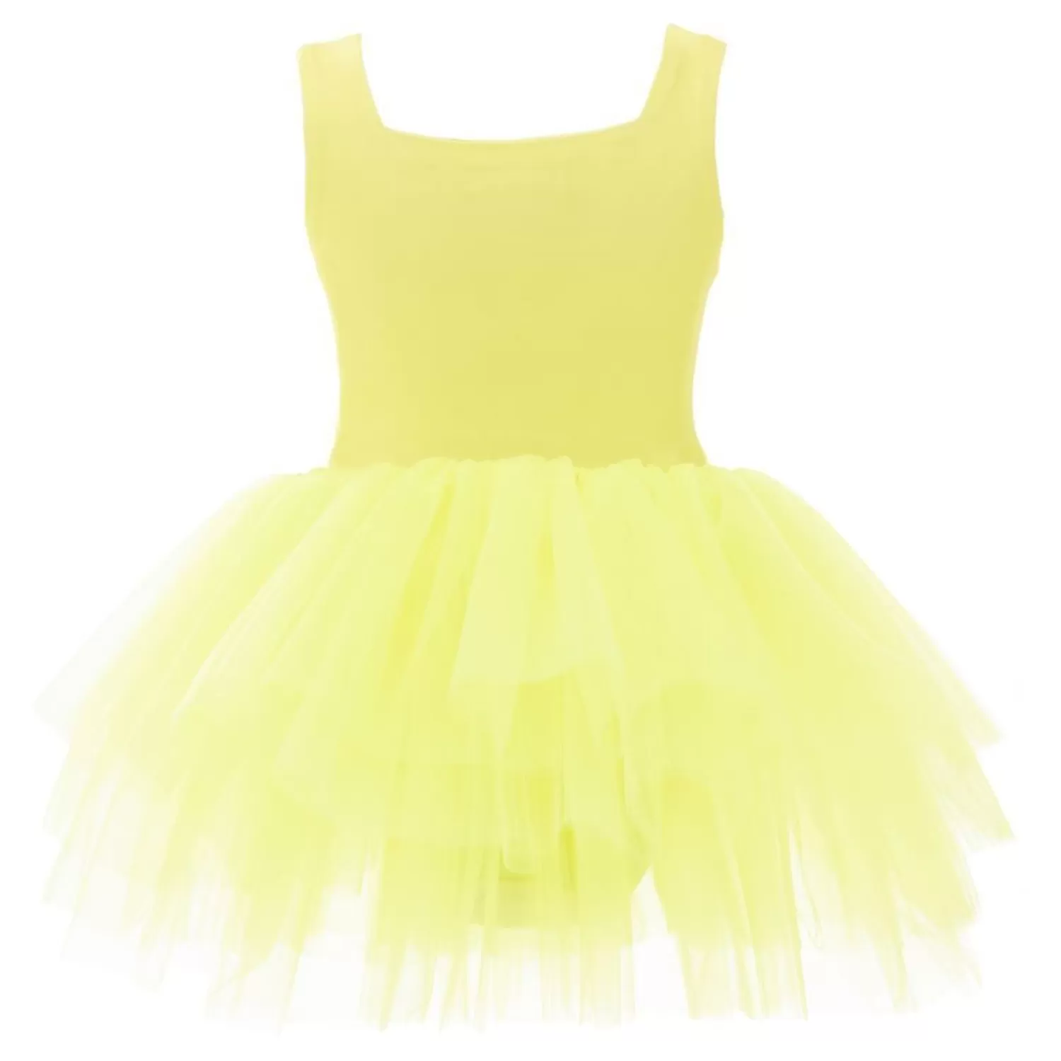 Leotards^Mimi Tutu Neon Tulle Tutu Dress Yellow