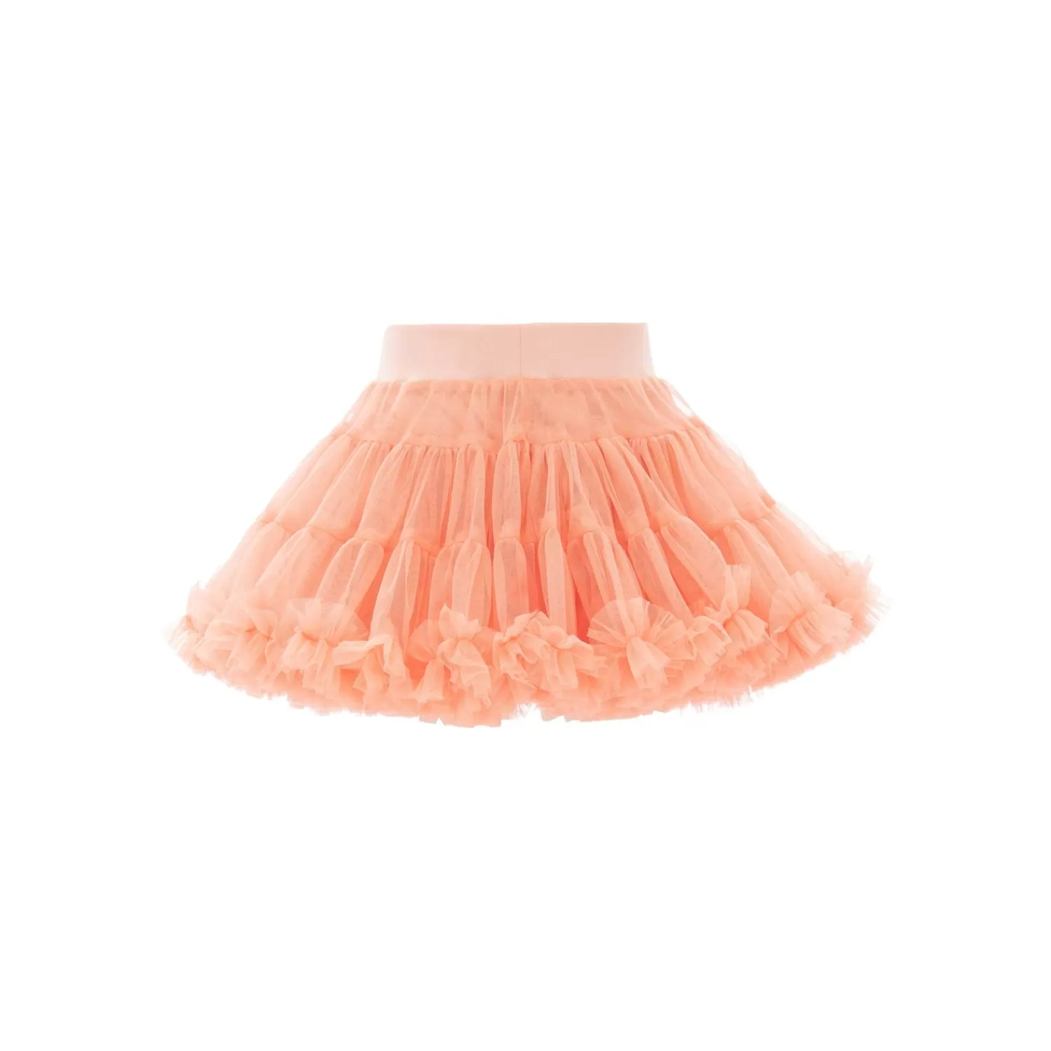 Baby^Mimi Tutu Peach Bow Tutu Skirt Orange