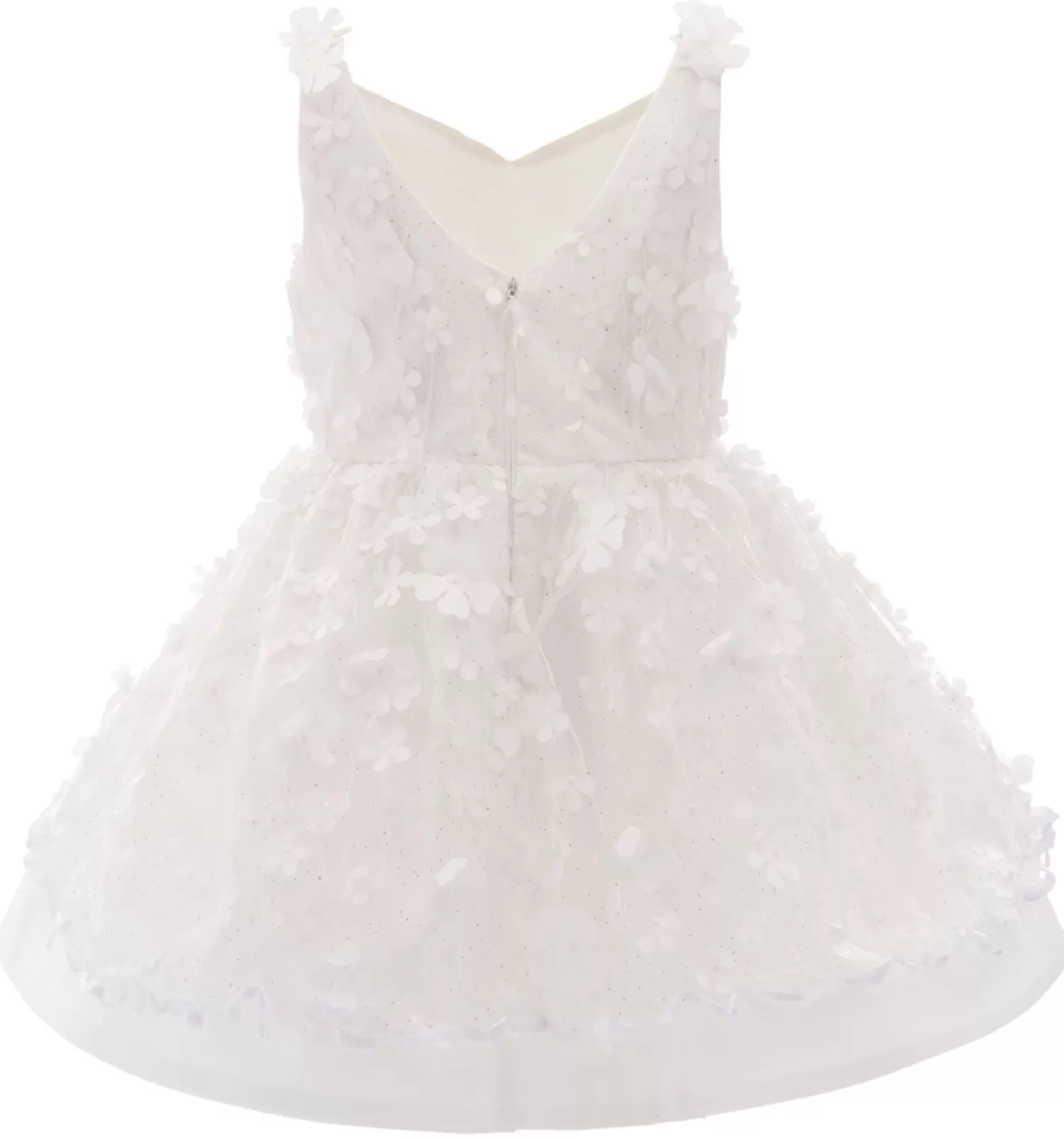 Baby^Tulleen Ravine Floral Dress White