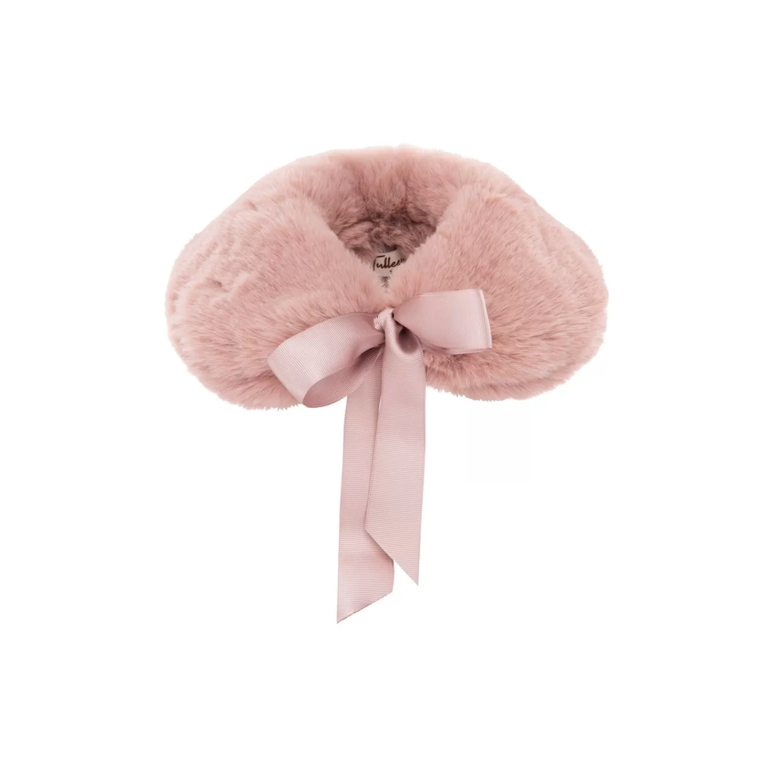 Accessories^Tulleen Rose Faux Fur Stole Pink