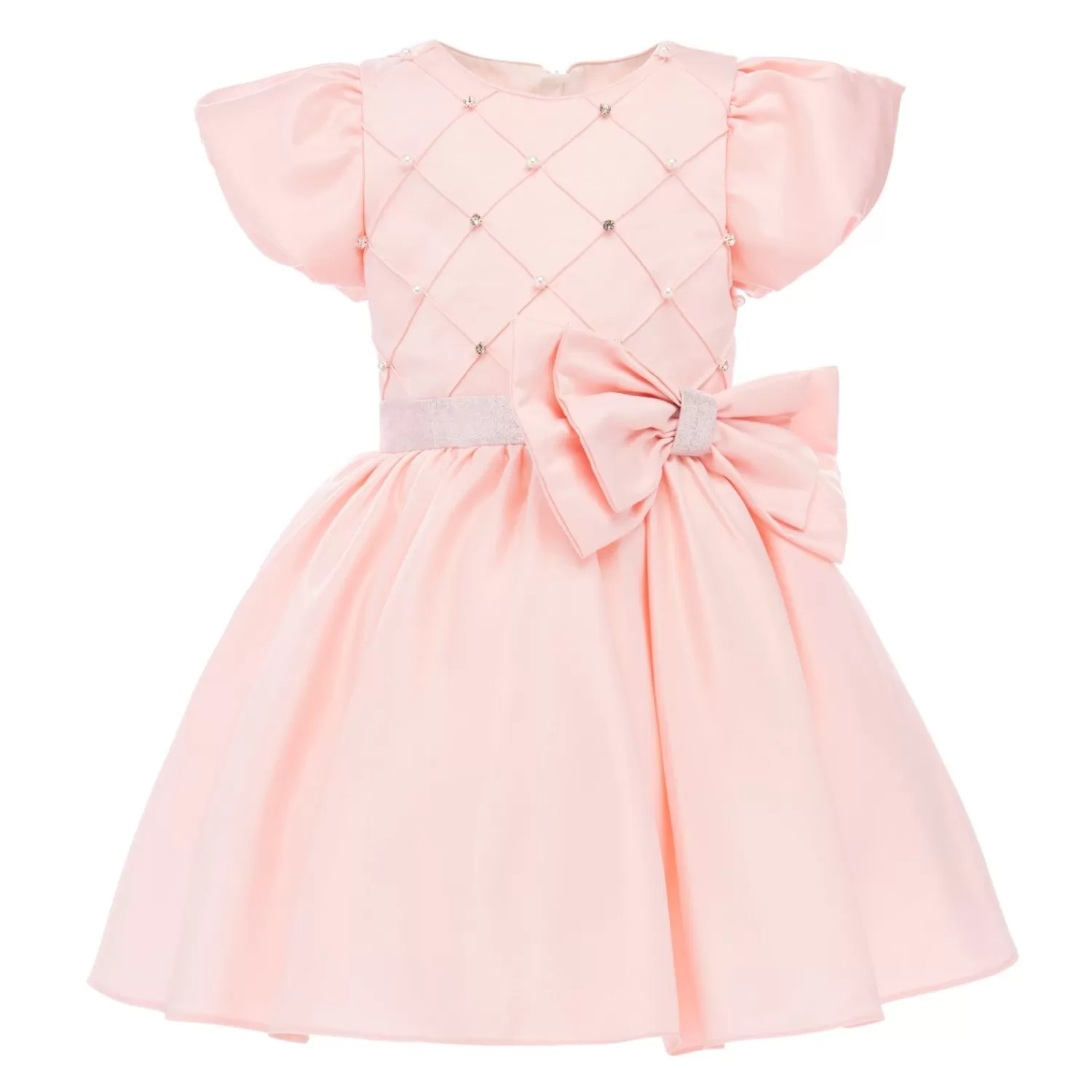 Dresses^Tulleen Sevilla Teacup Bow Dress Pink