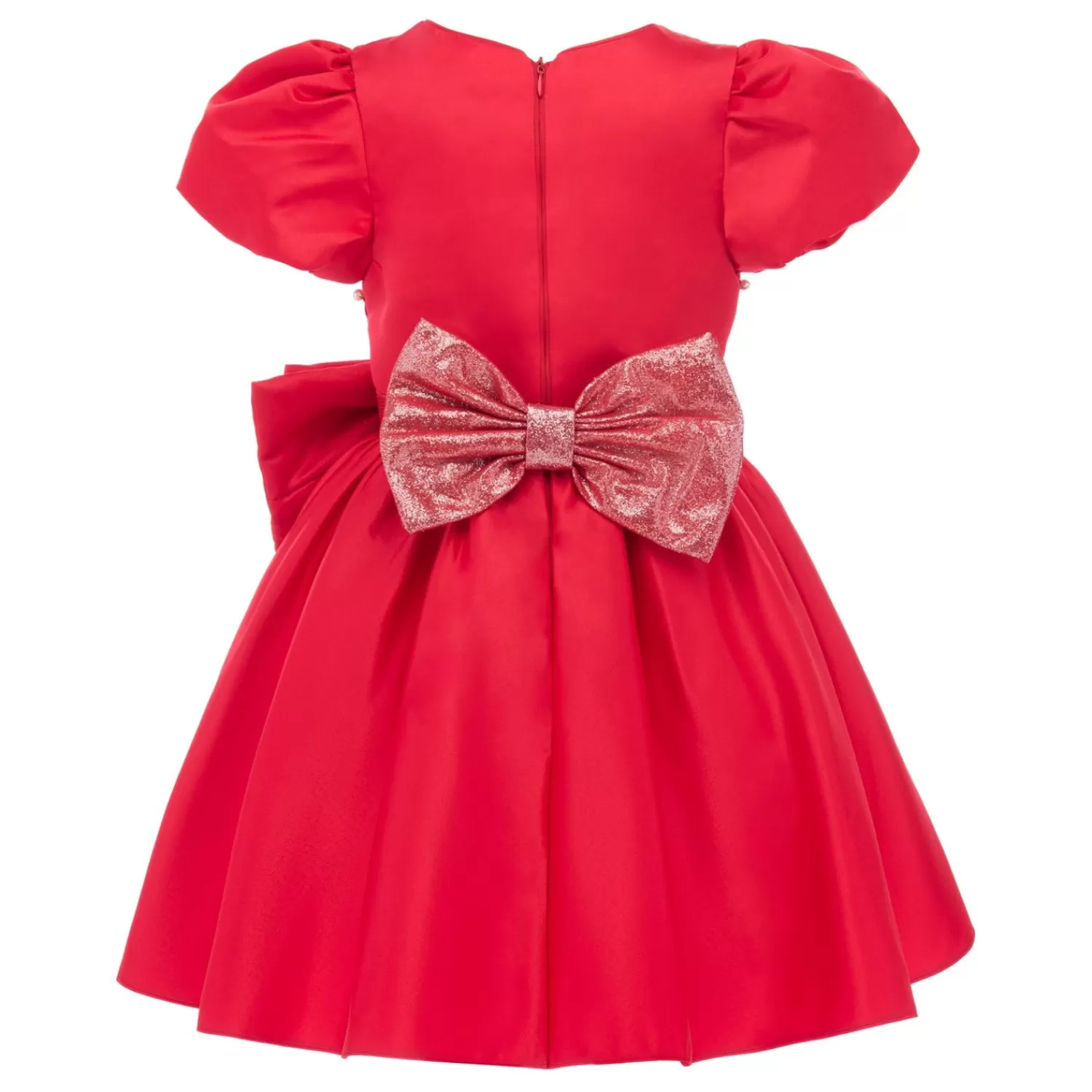 Dresses^Tulleen Sevilla Teacup Bow Dress Red