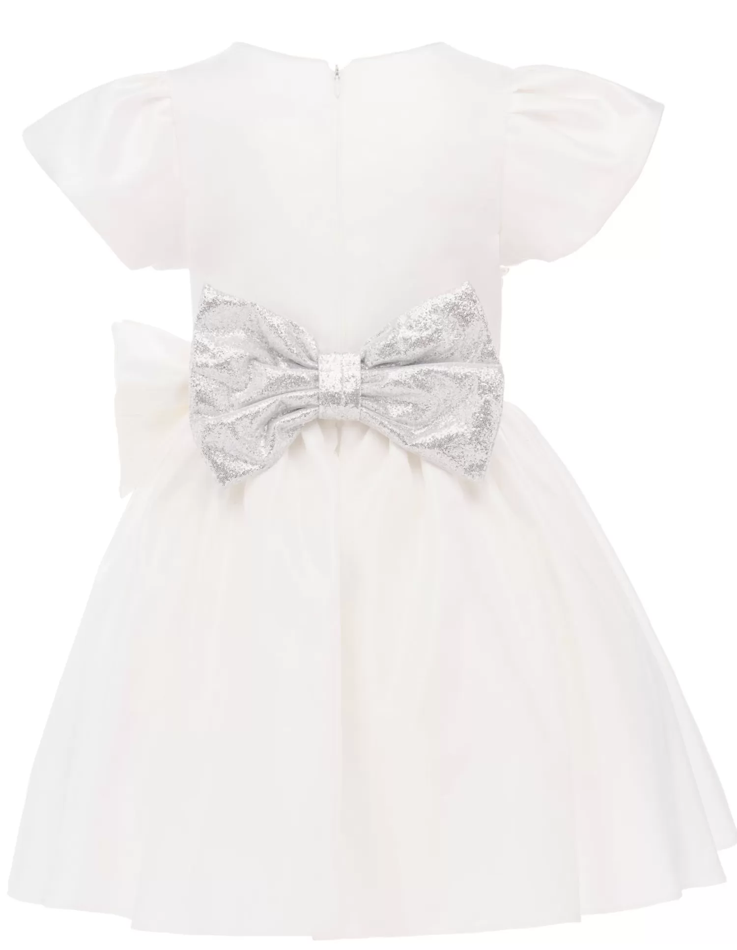 Dresses^Tulleen Sevilla Teacup Bow Dress White