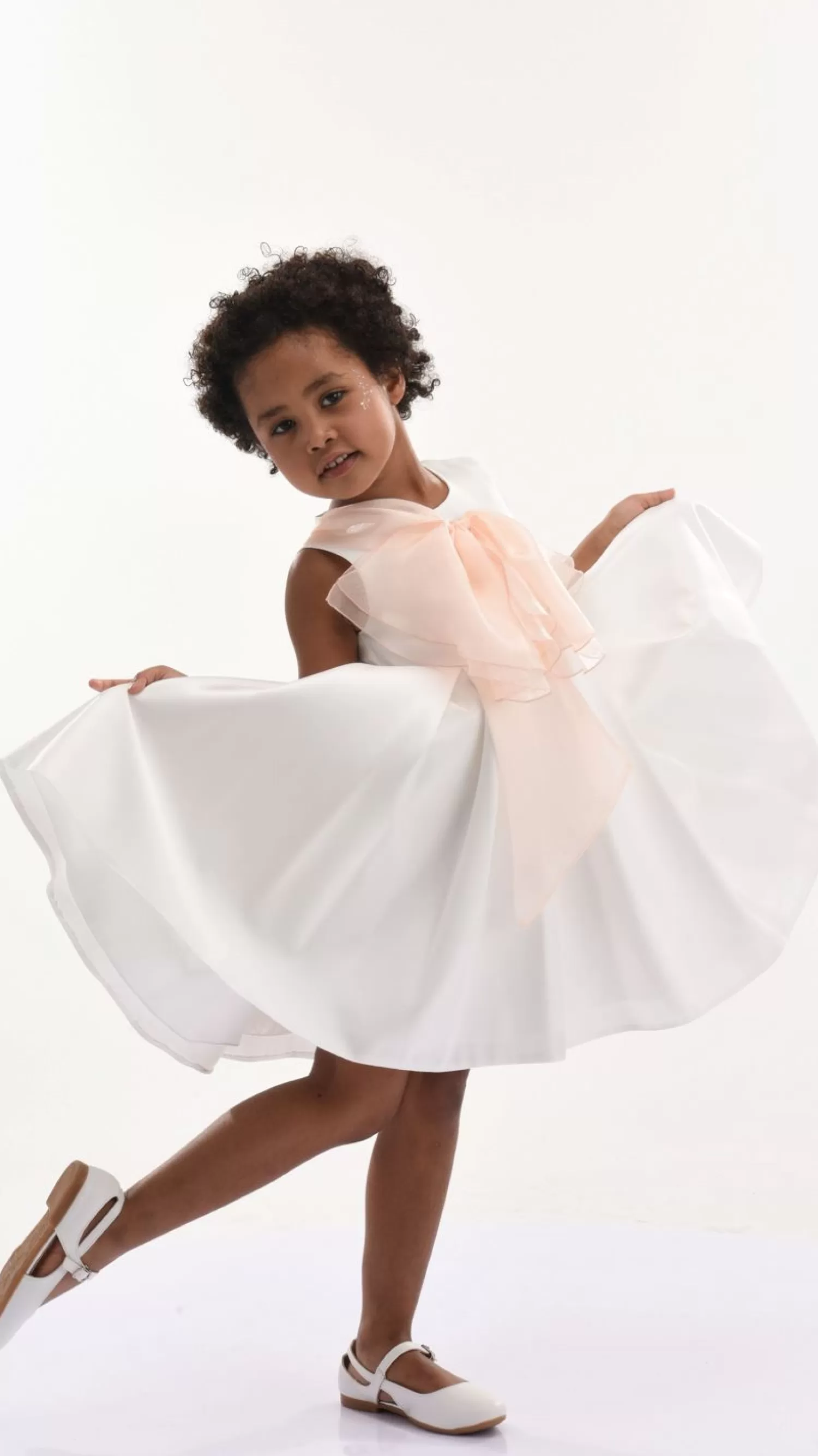 Dresses^Tulleen Shasta Tulle Bow Dress Cream