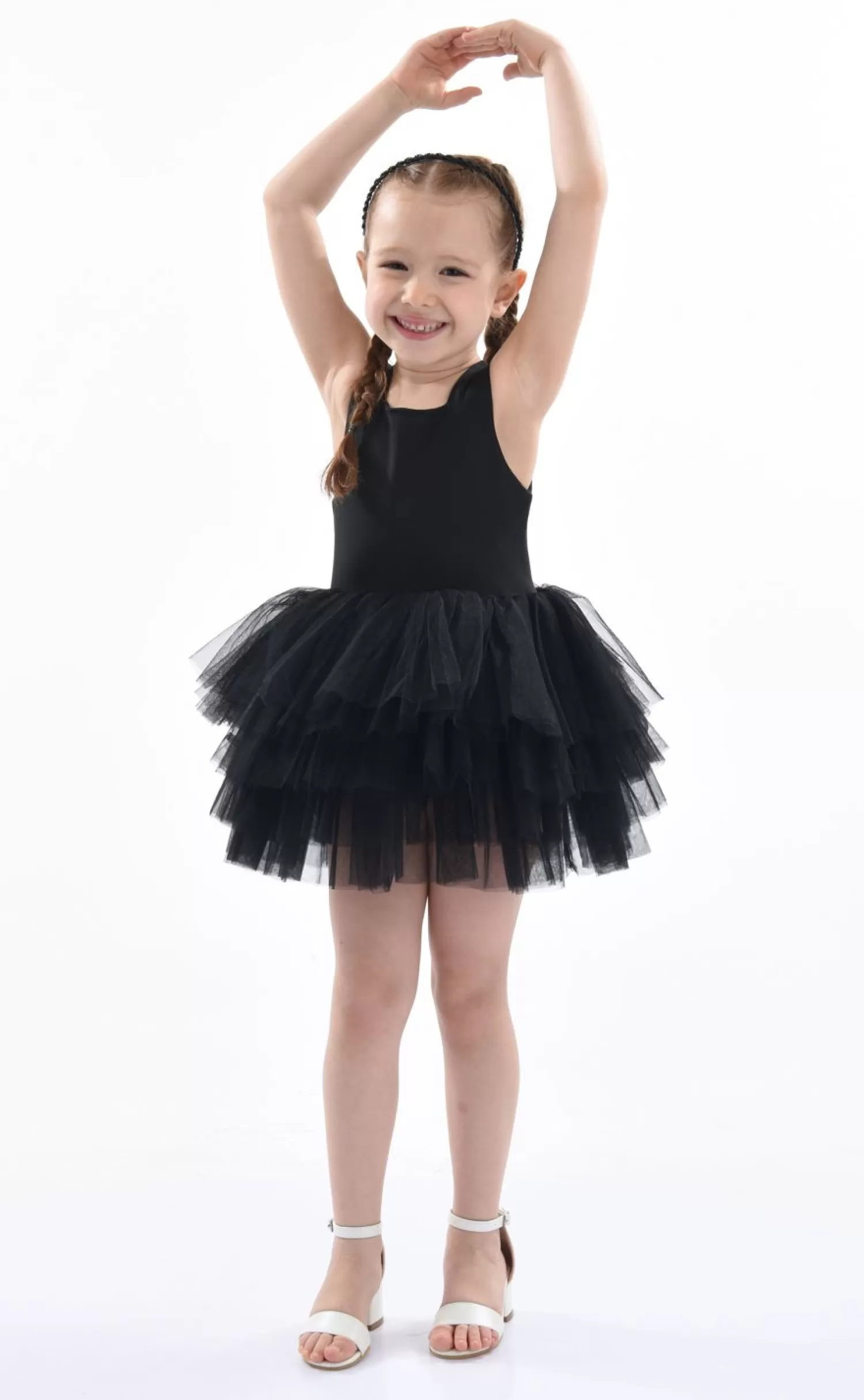 Leotards^Mimi Tutu Solid Tutu Dress Black