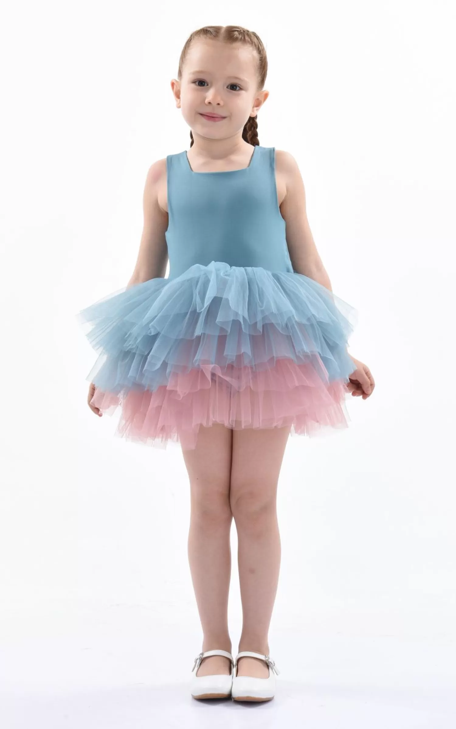 Leotards^Mimi Tutu Teal Jen Tutu Dress Blue