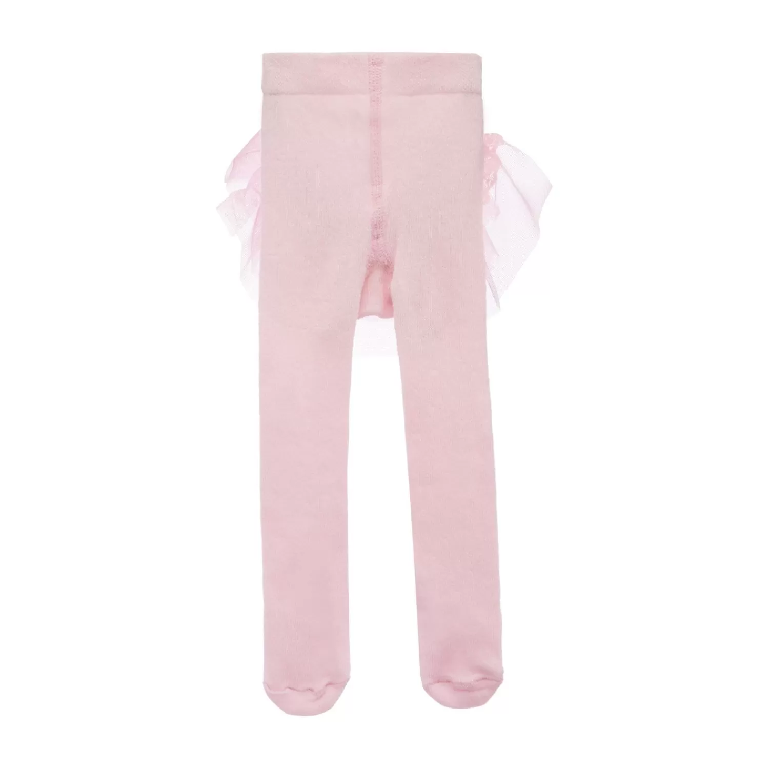 Baby^BANBLU Tulle Ruffle Tights Pink