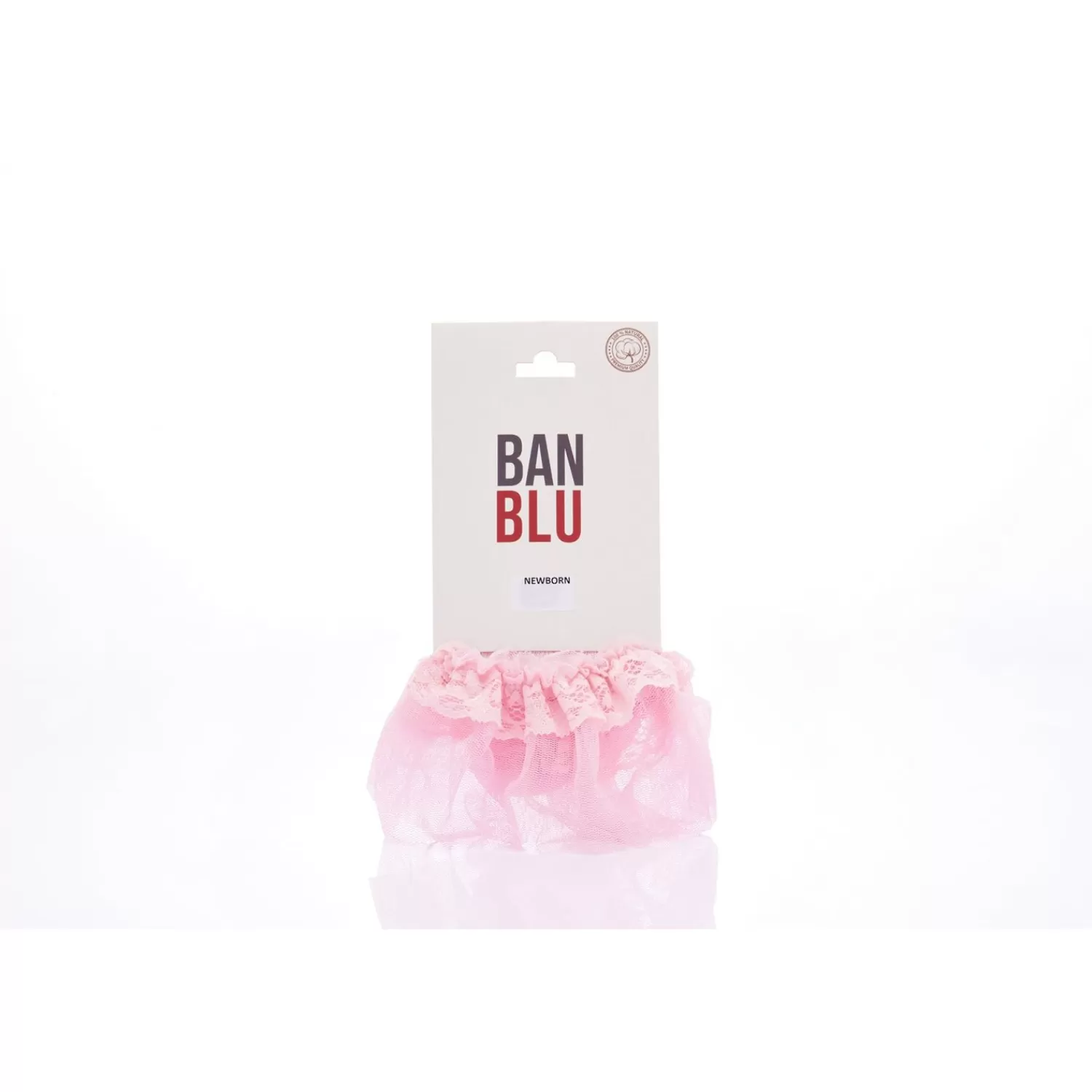 Baby^BANBLU Tulle Ruffle Tights Pink