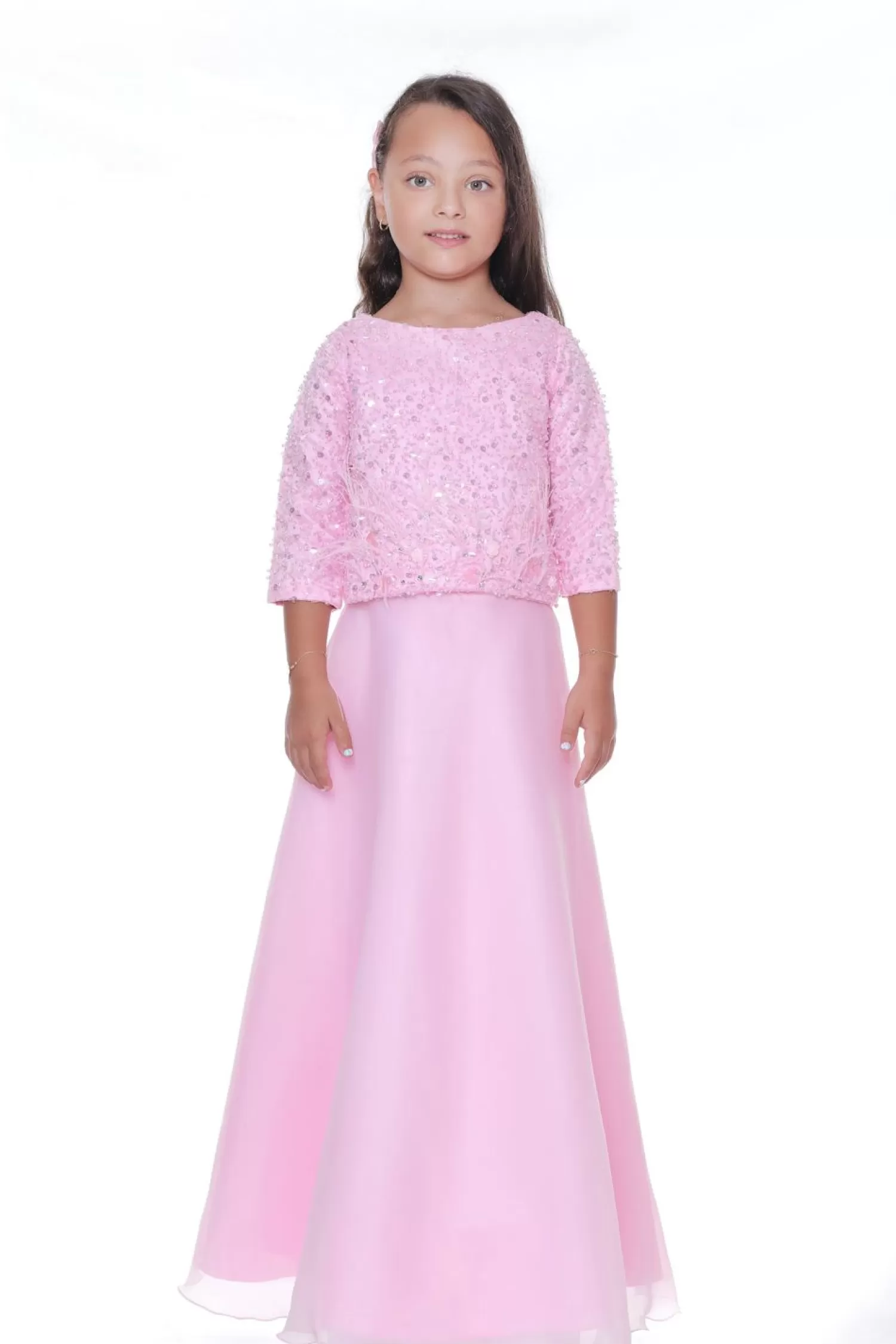 Dresses^Tulleen Yasmina 2Pc Organza Outfit Pink